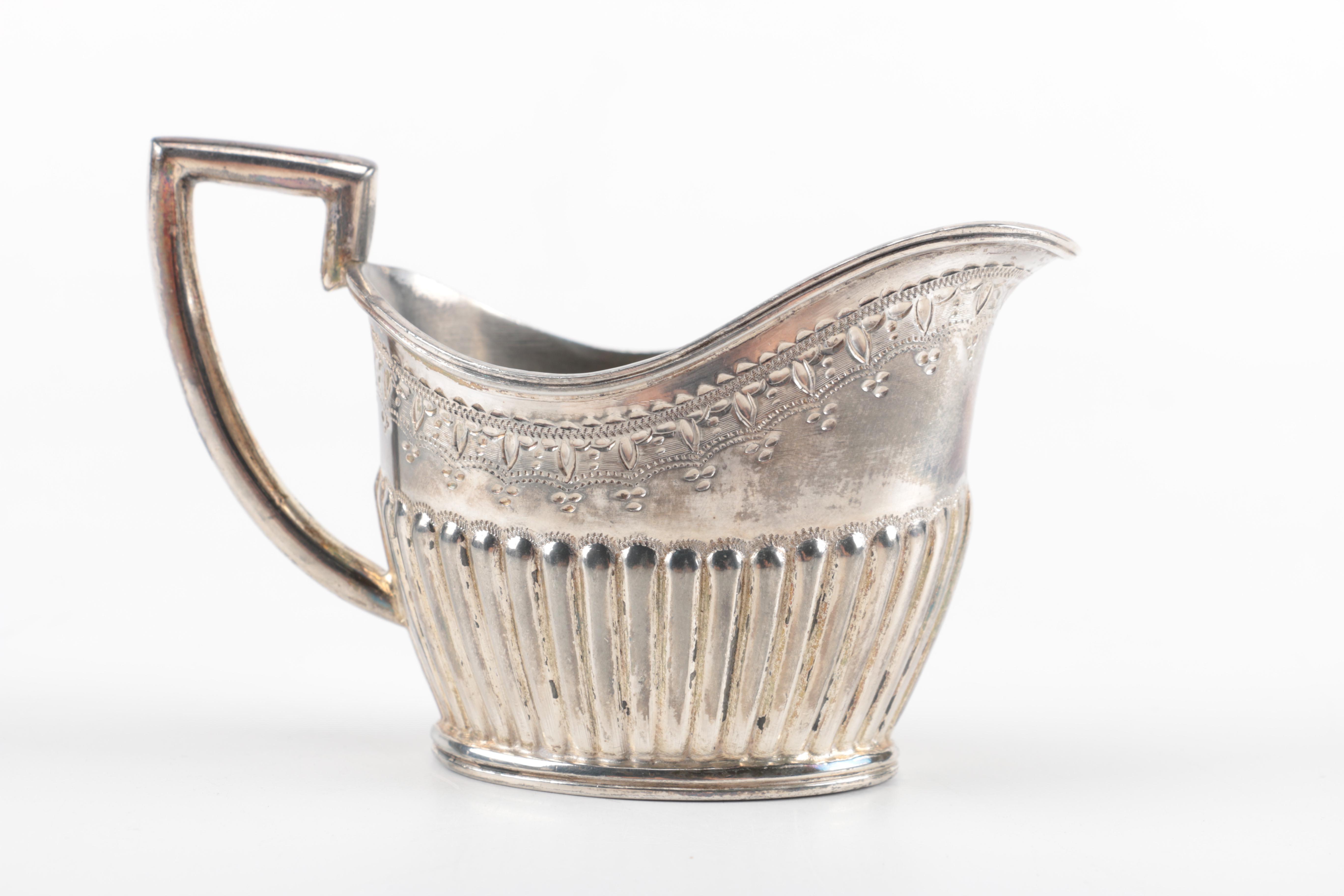 Late 19th Century Sheffield Lee & Co. Silver Plate Teaware