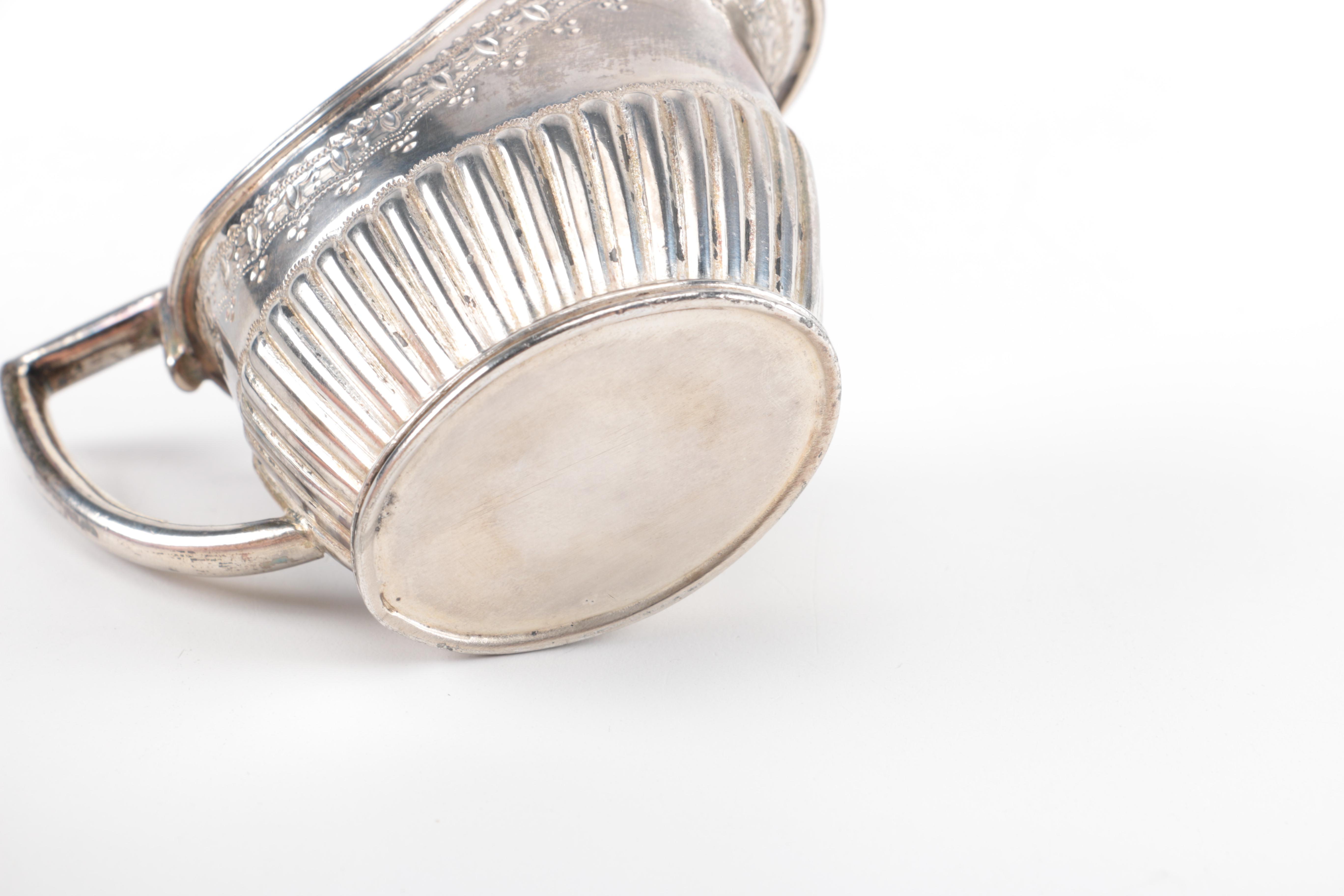 Late 19th Century Sheffield Lee & Co. Silver Plate Teaware