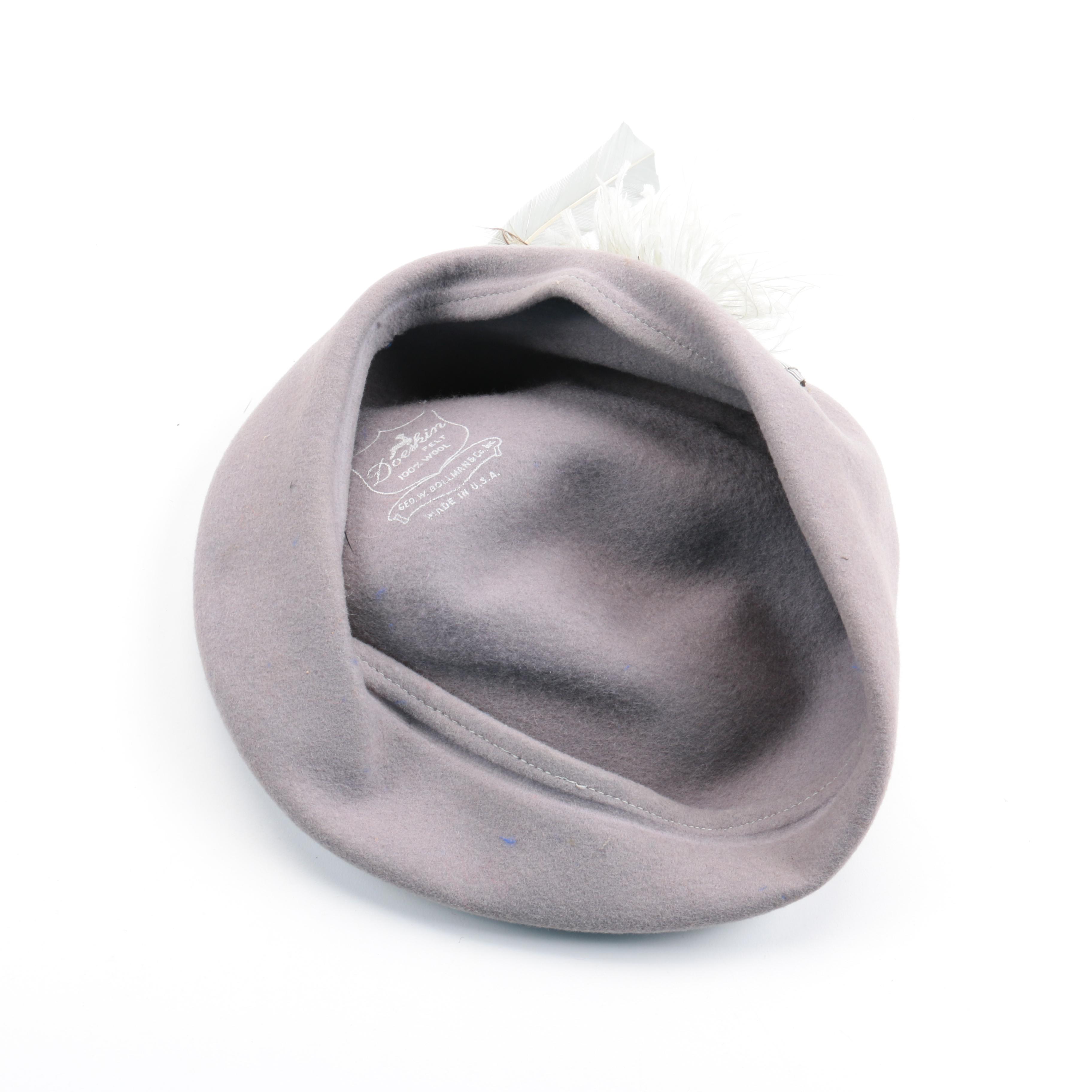 Collection of Women's Vintage Hats