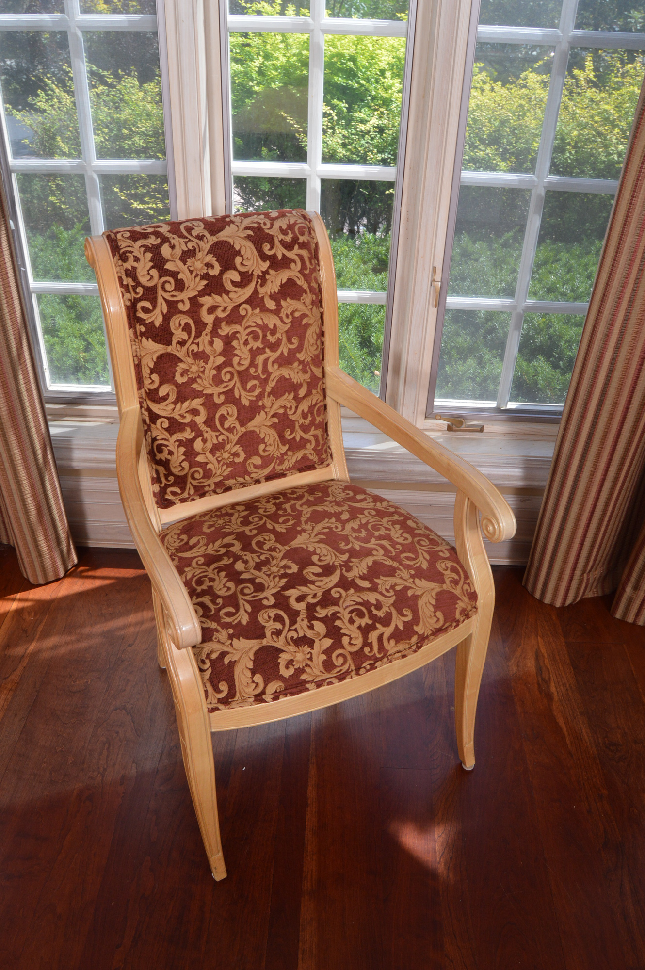 Neoclassical Inspired Dining Table With Eight Chairs by Henredon