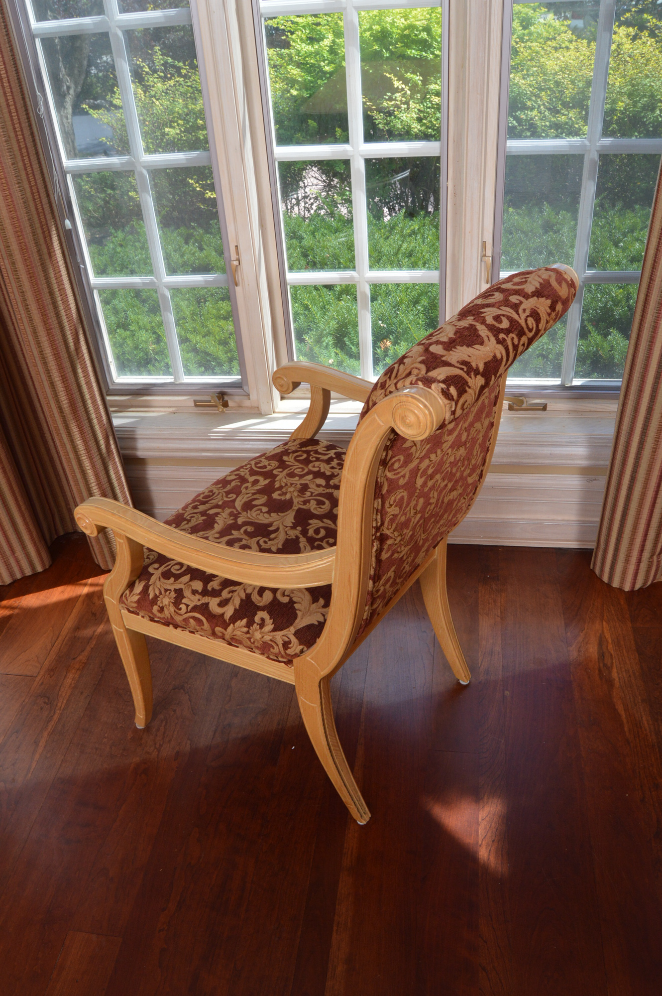 Neoclassical Inspired Dining Table With Eight Chairs by Henredon