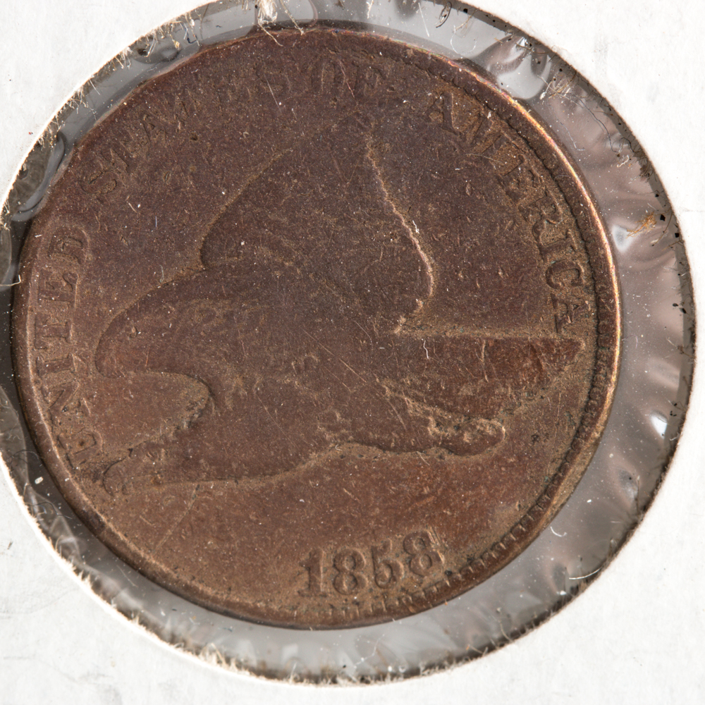 Group of Two Flying Eagle Cents