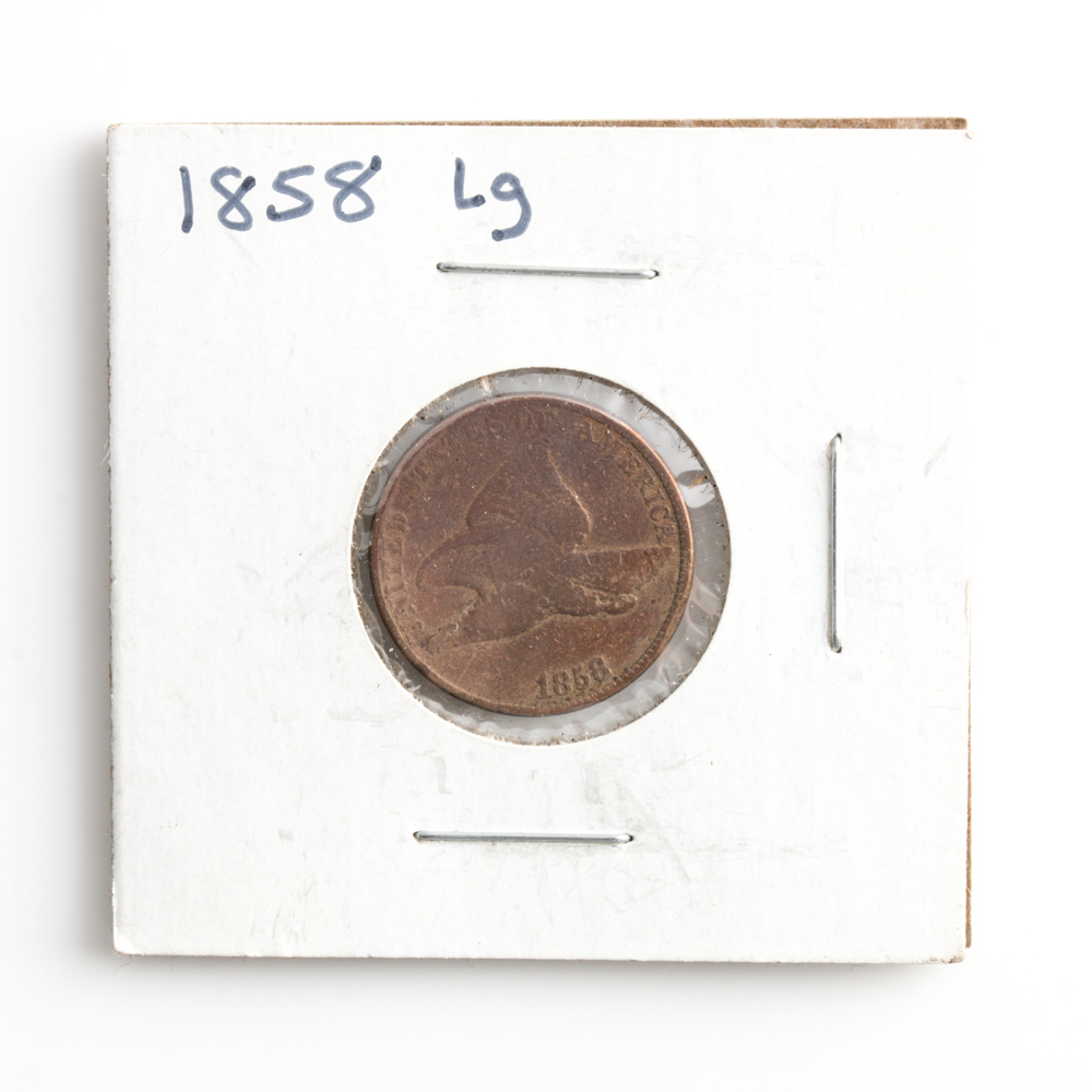 Group of Two Flying Eagle Cents