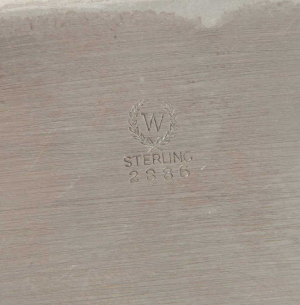 Woodside Sterling Co. Sterling Silver Bread Tray