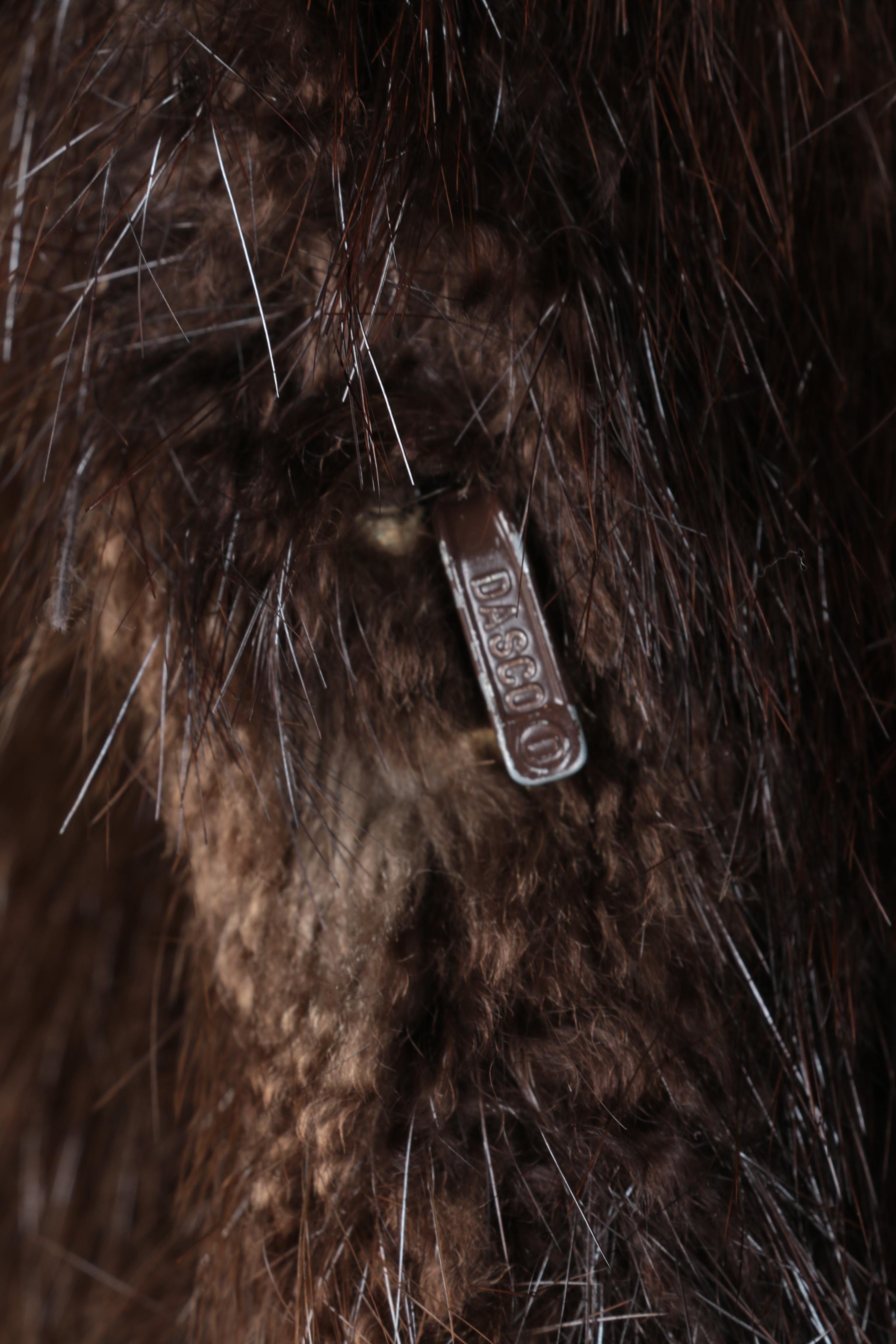 Alper-Richman Furs Ltd. Women's Vintage Full Length Beaver Fur Coat