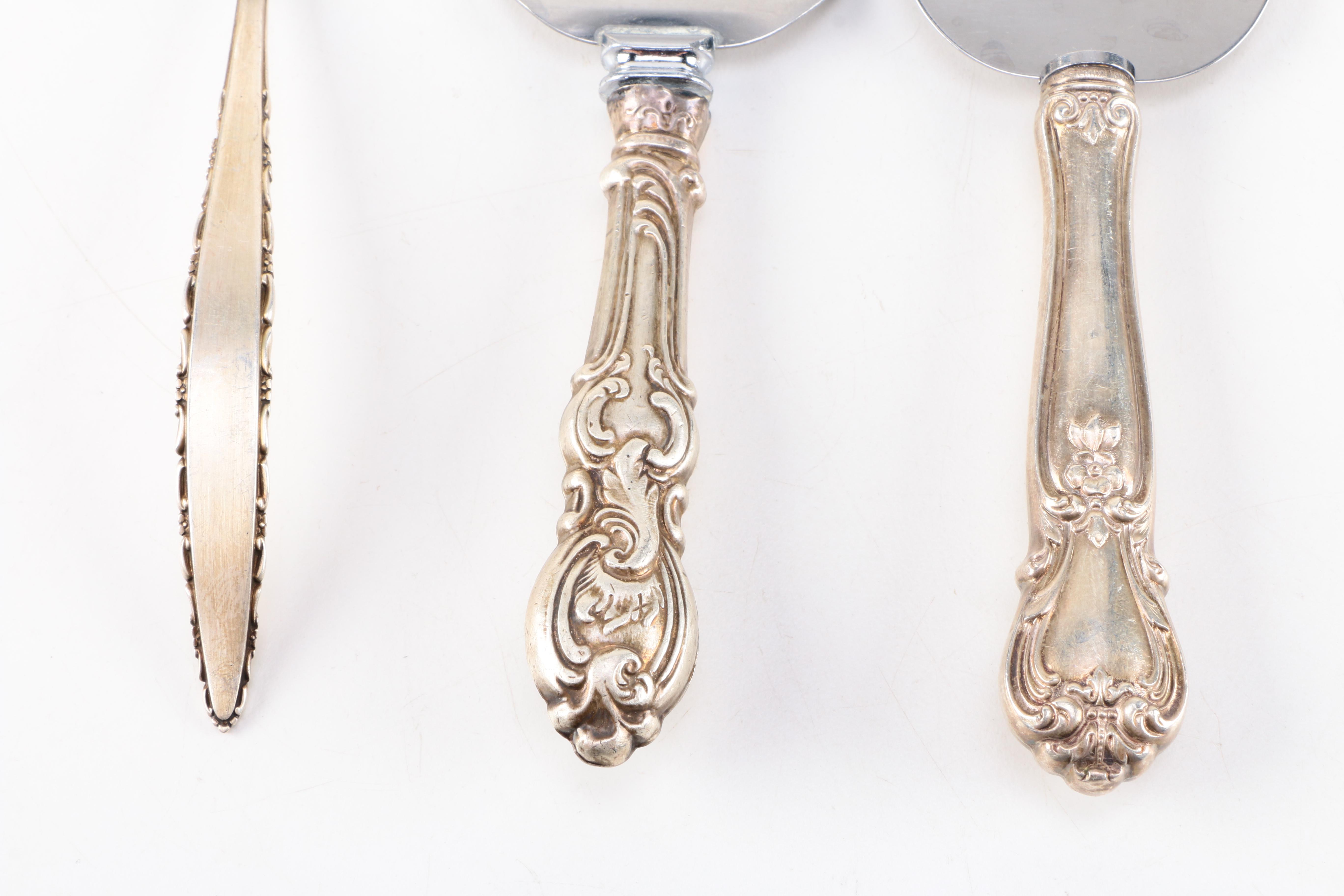 Three Sterling Utensils, Lunt and Others