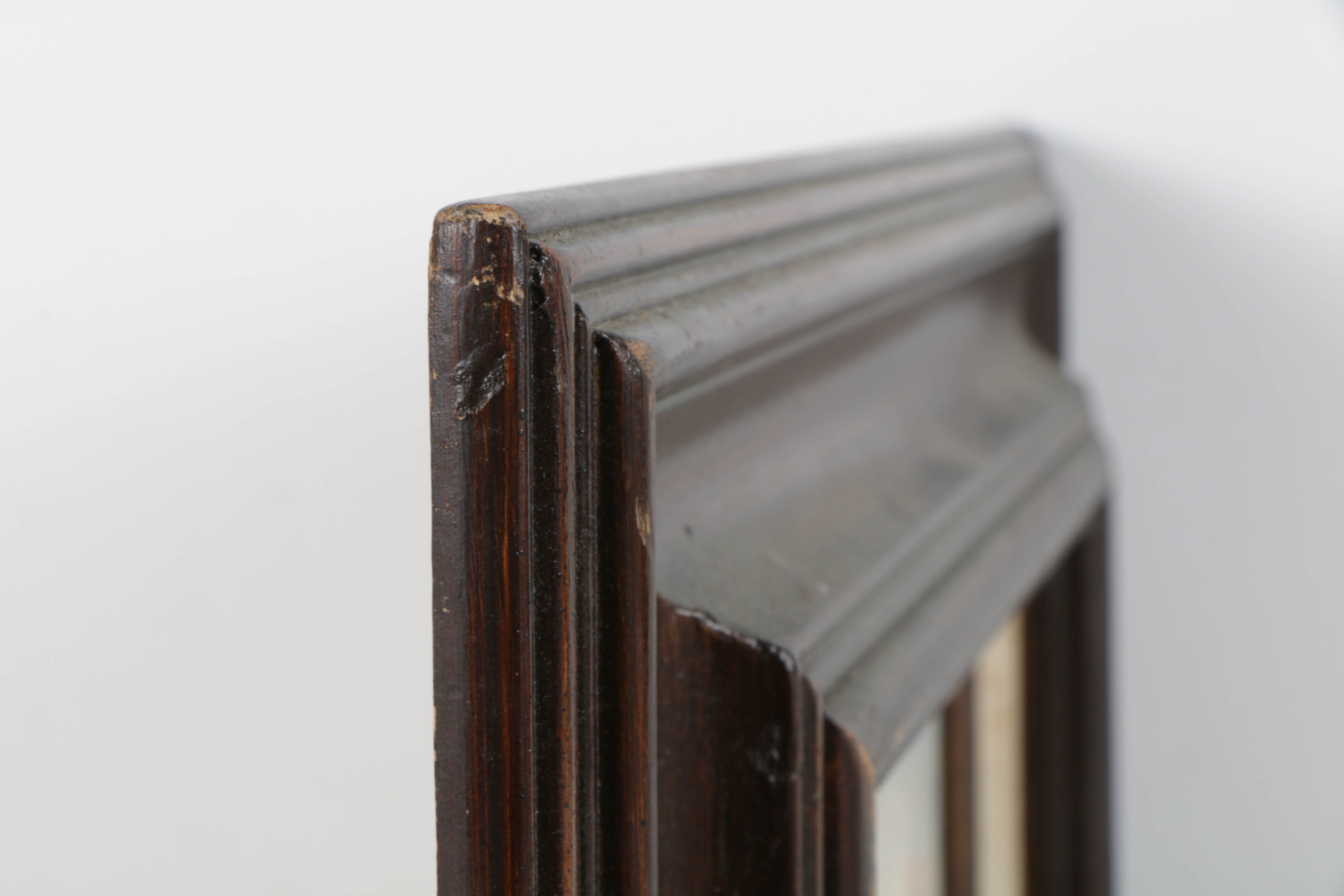 Oil Painting on Board Landscape with Flying Mallards