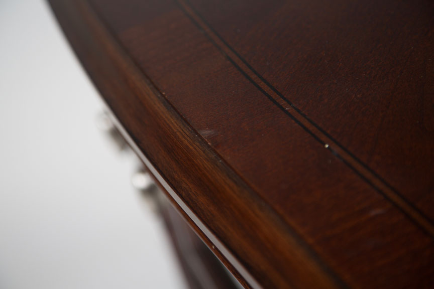 Wooden TV Chest with Glass Doors