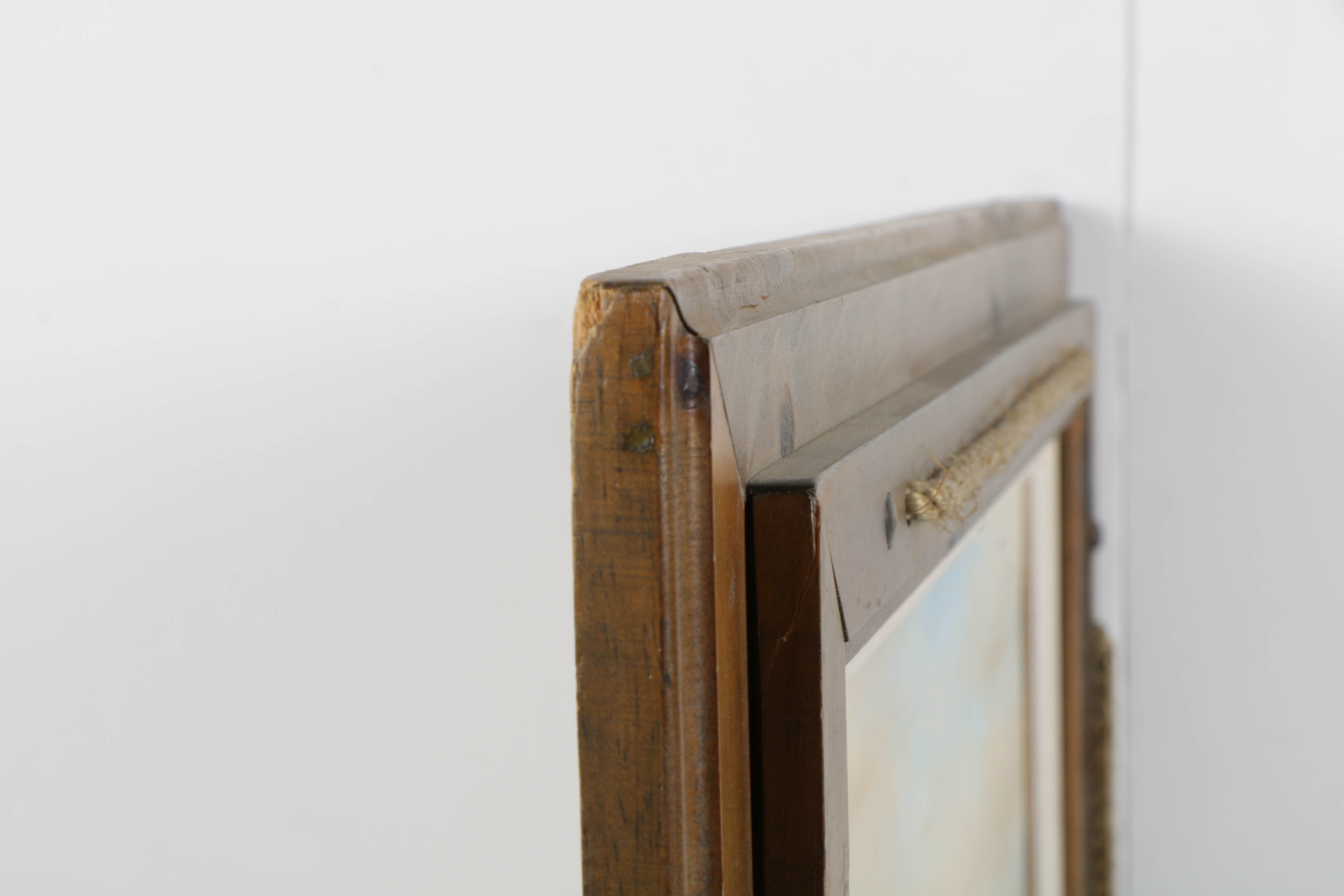 J. Williams Oil Painting on Canvas Rocky Seascape