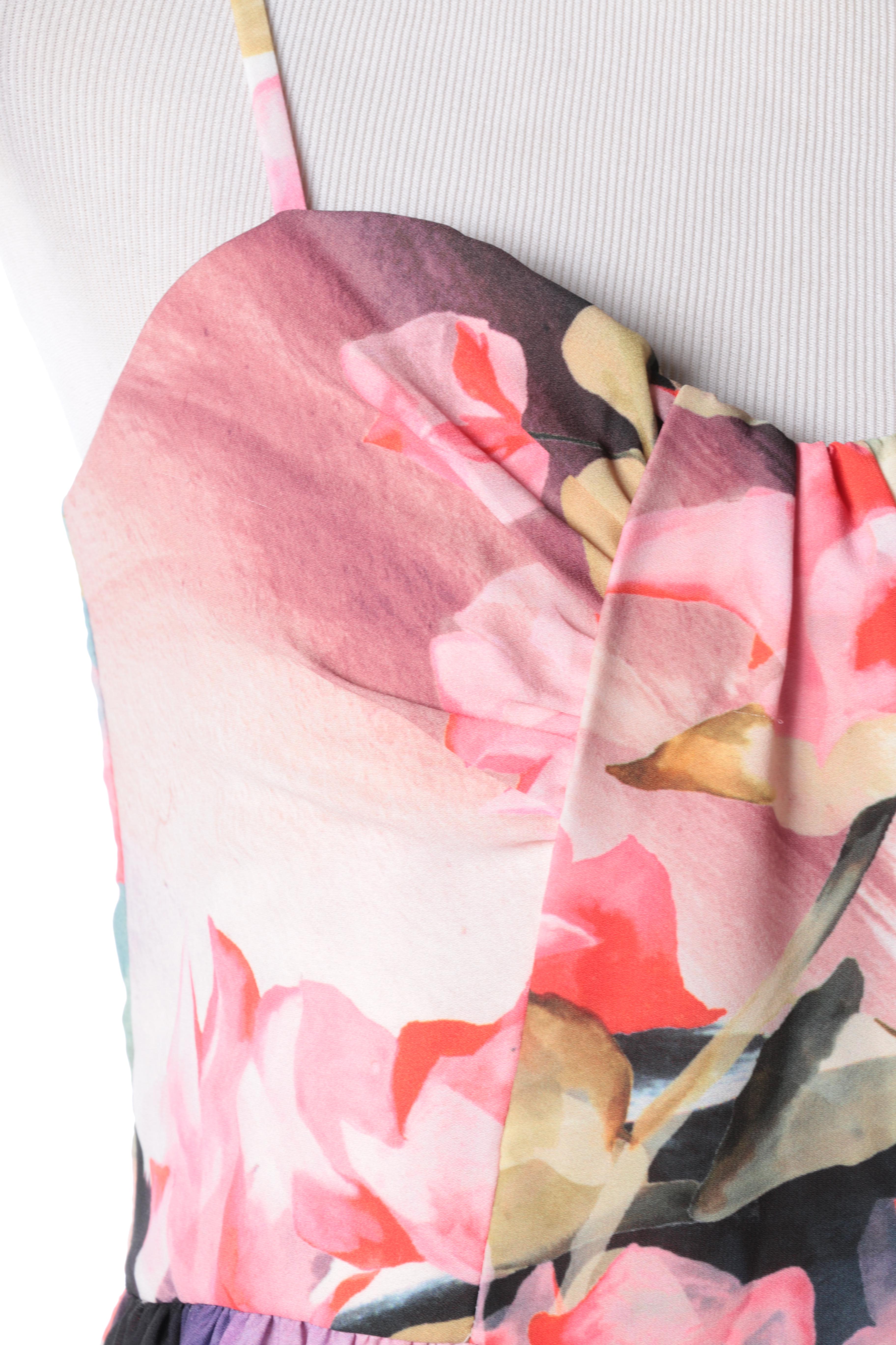 Corey Lynn Calter Tropical Print Dress