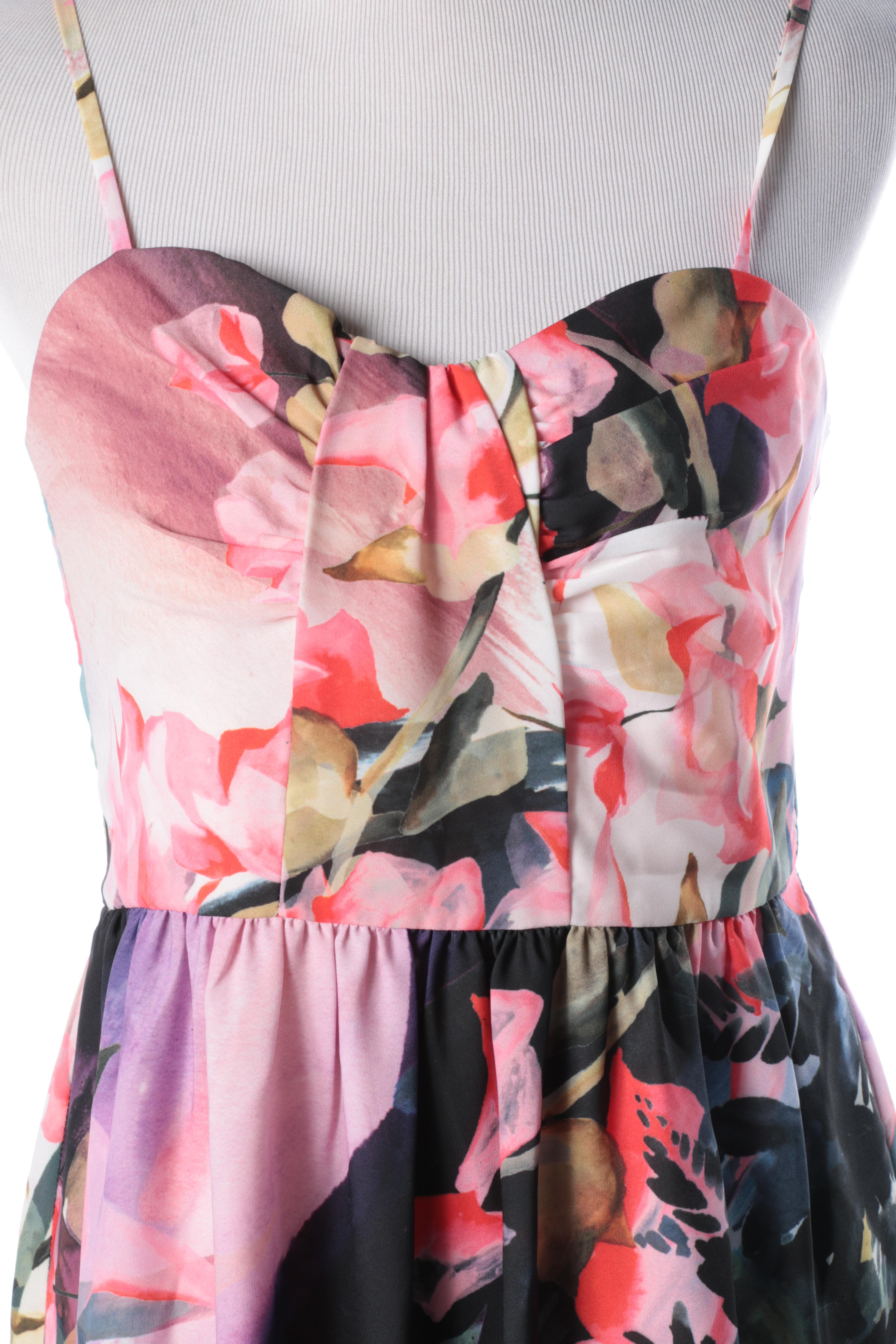 Corey Lynn Calter Tropical Print Dress