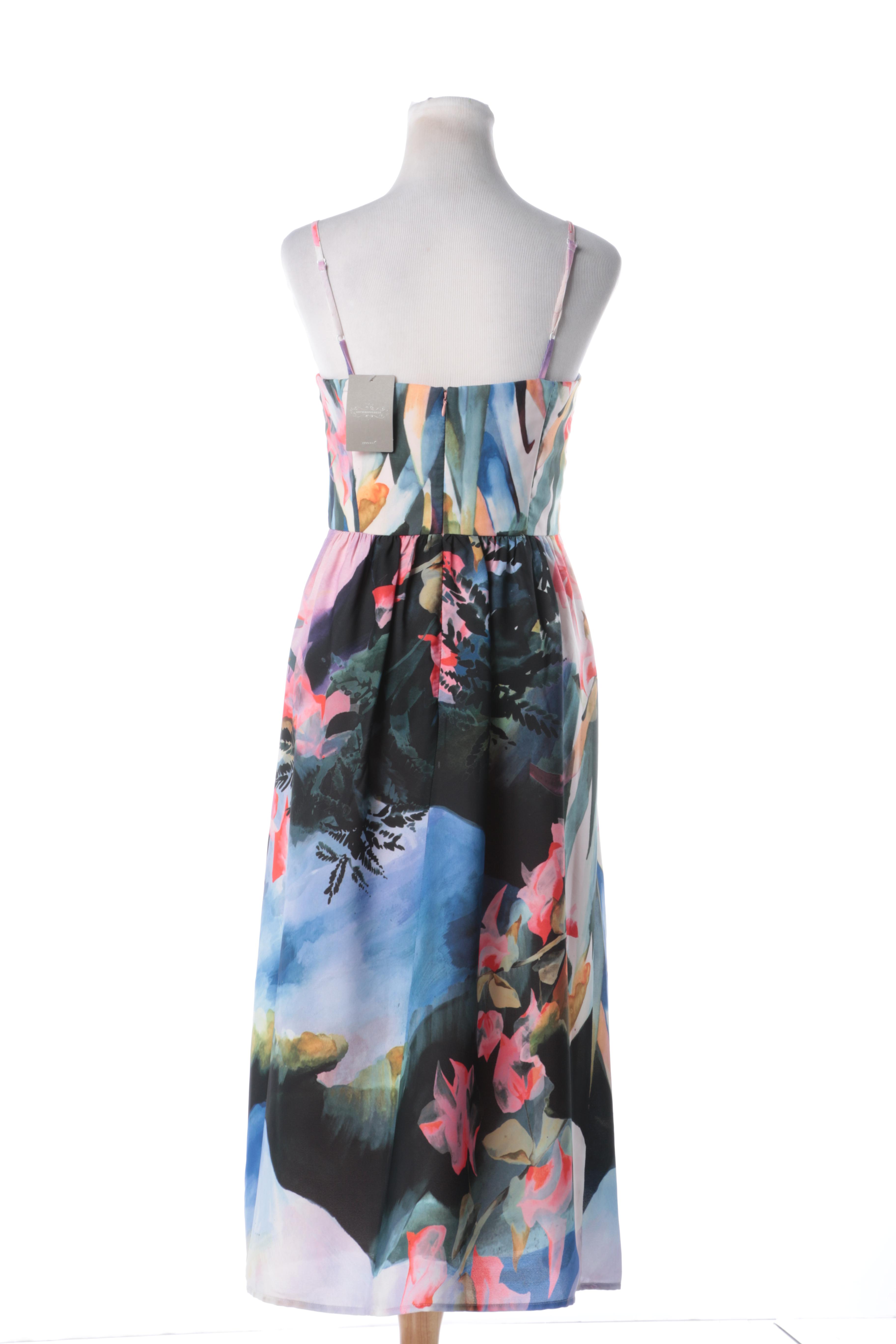 Corey Lynn Calter Tropical Print Dress