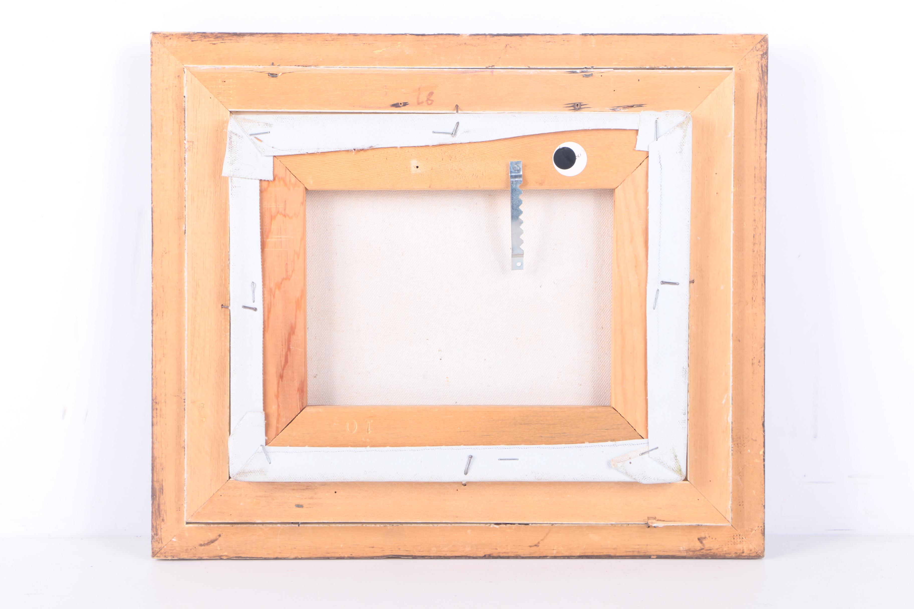 K. Rossy Oil Painting on Canvas of a Floral Still Life