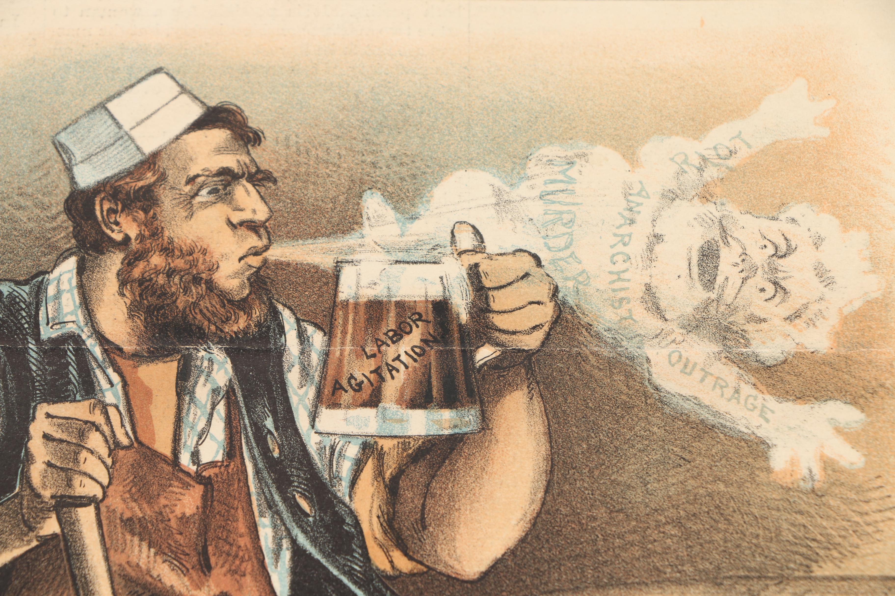 Collection of Nineteenth Century Satirical Magazines Including "Puck"