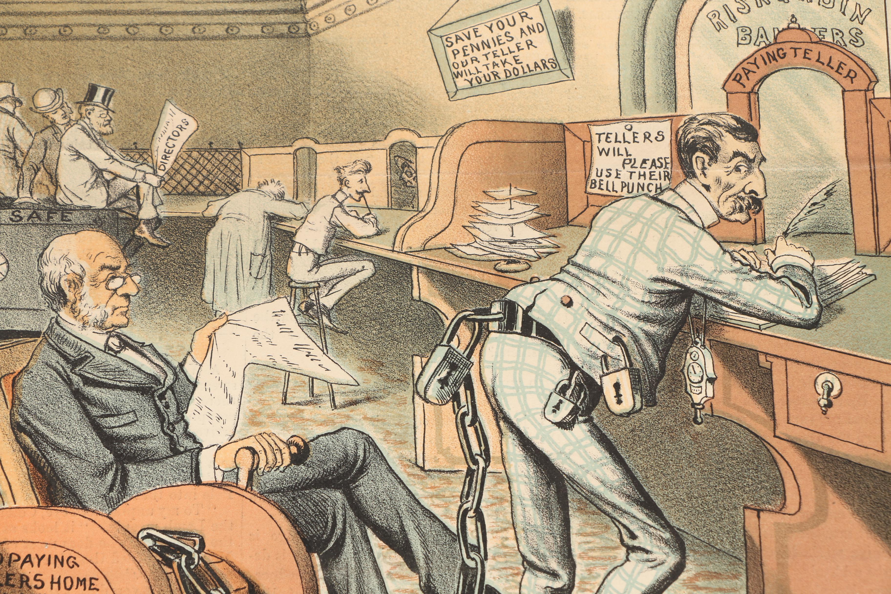 Collection of Nineteenth Century Satirical Magazines Including "Puck"