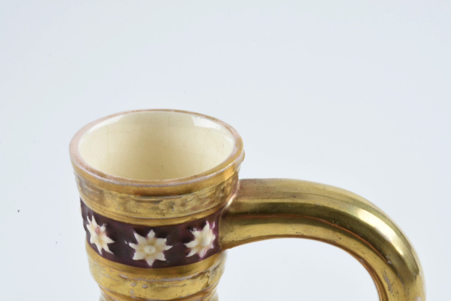 Zsolnay Ceramic Stein and Jug with Figural Relief Panels