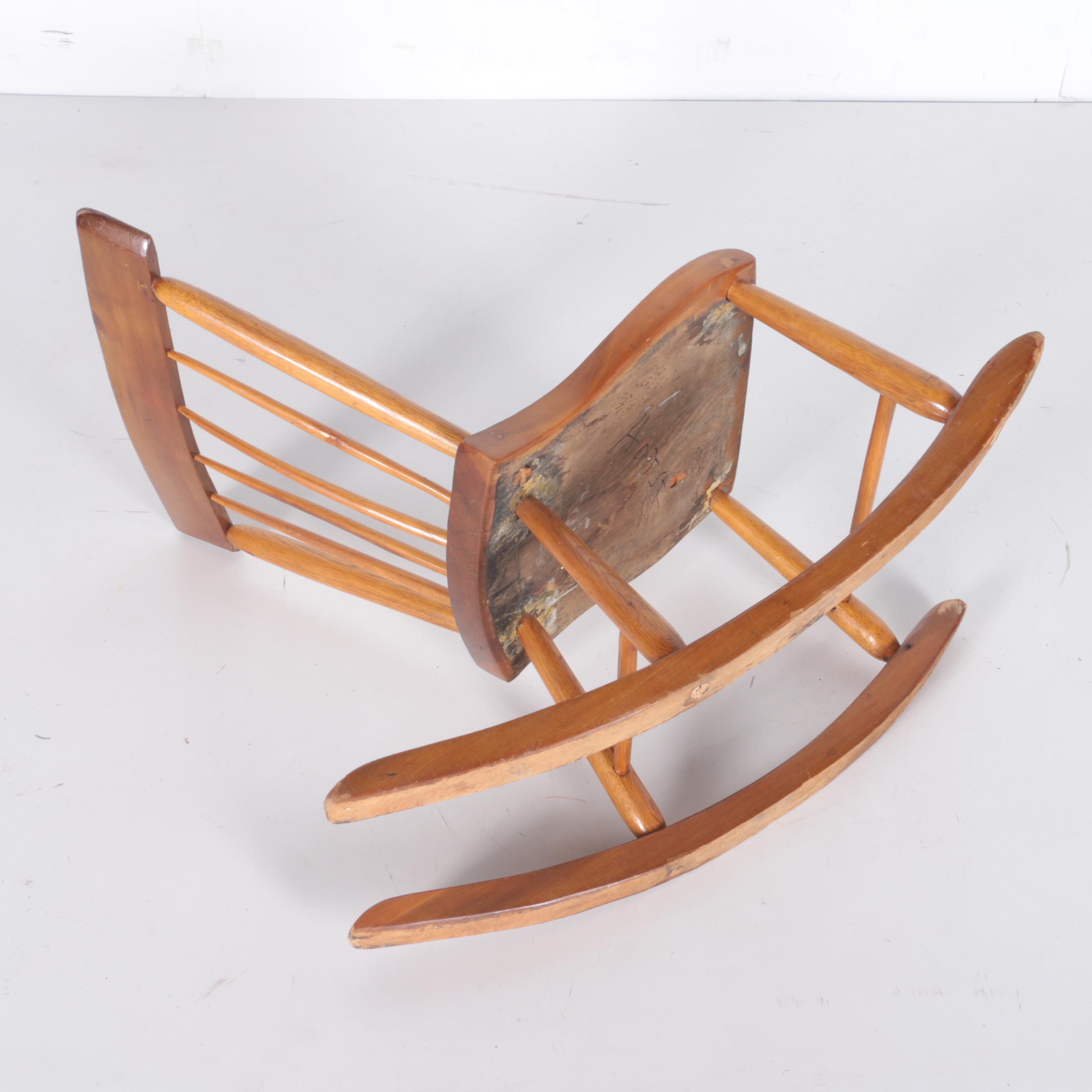 Children's Maple Rocking Chair