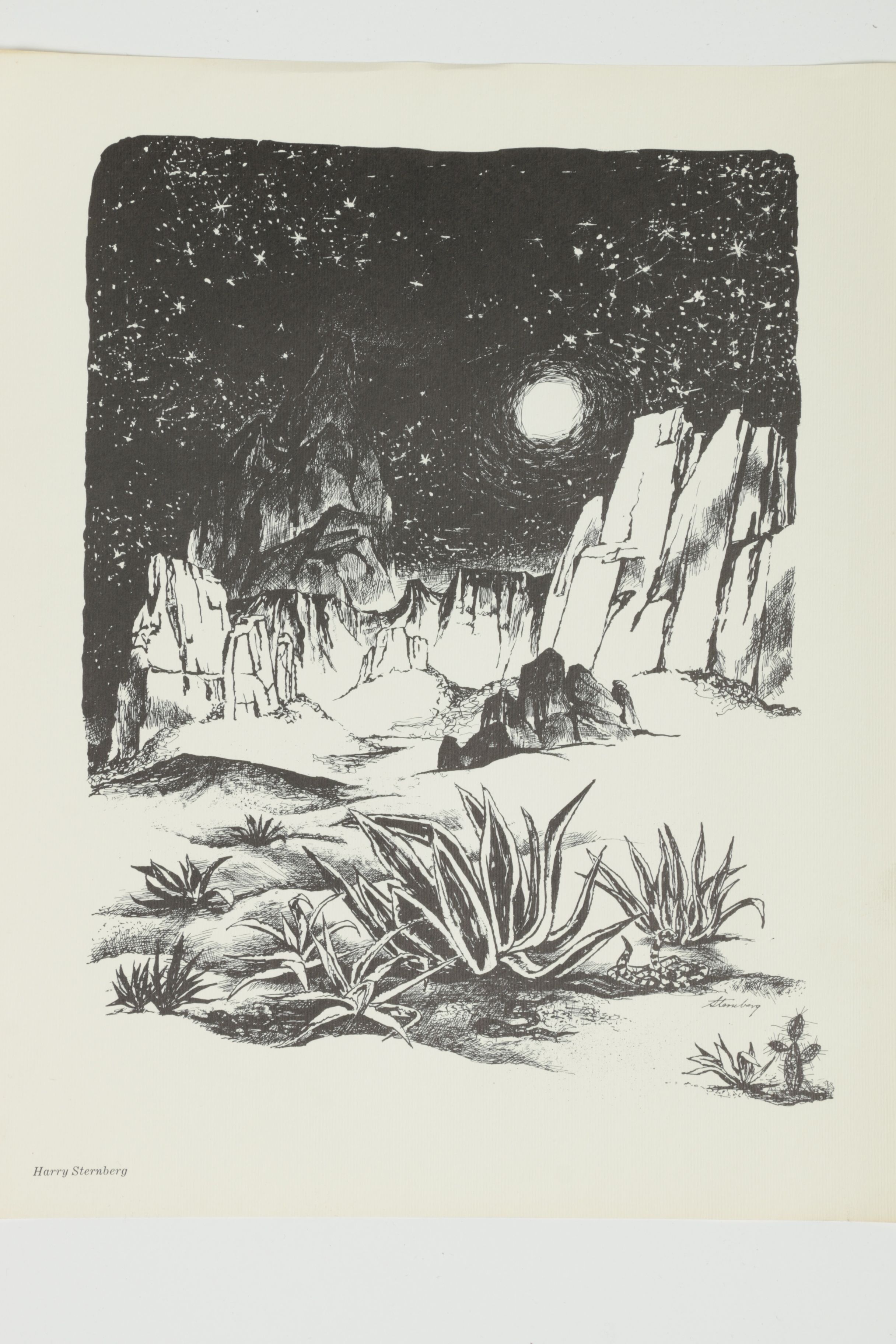 Vintage Mid-Century Folio of Loose Leaf Lithographs "27 Contemporary American Artists"