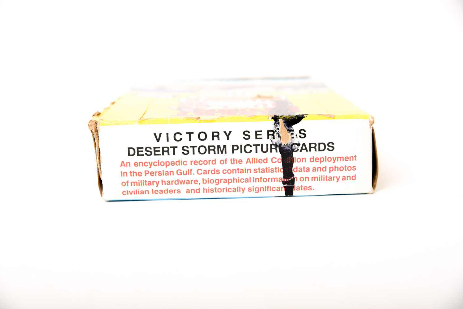 Desert Storm Trading Cards and Souvenir Pin