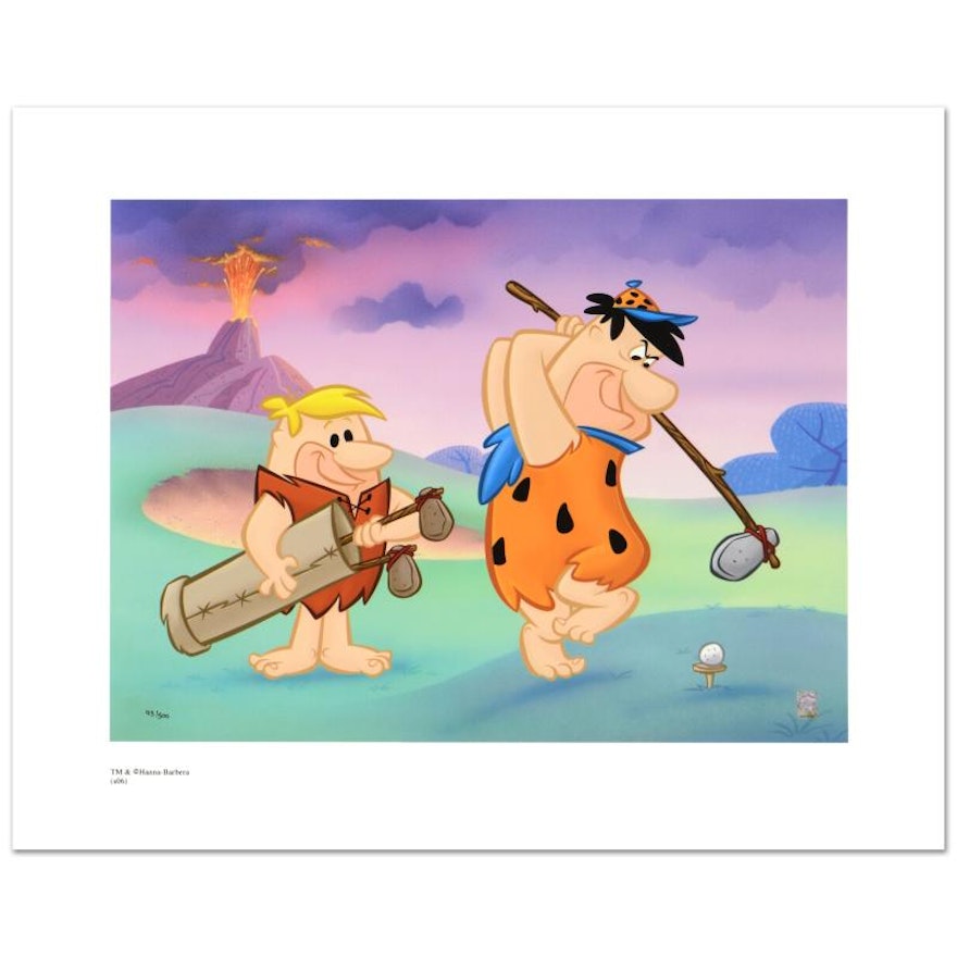 Limited Edition Giclee “Fred and Barney Golfing”