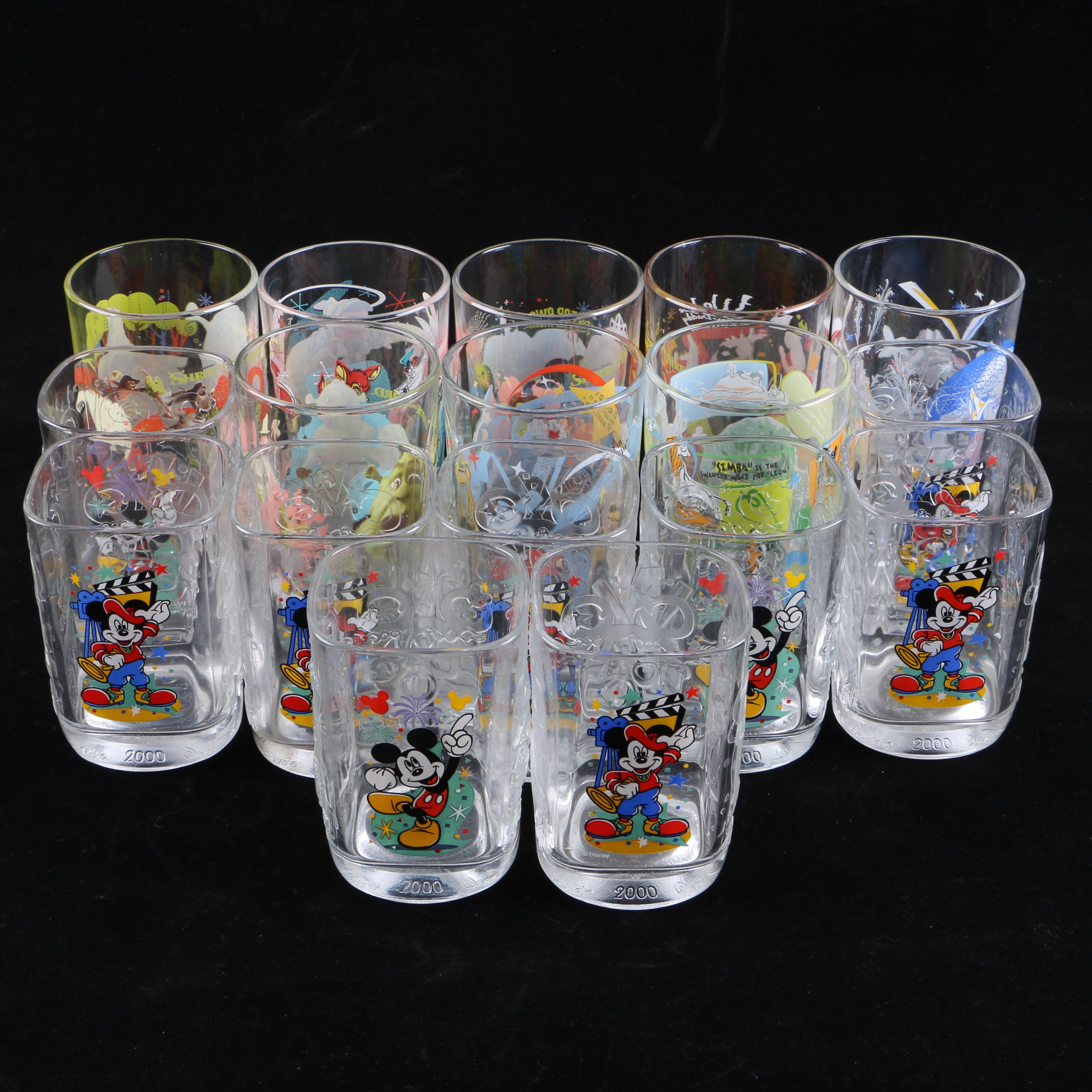 Disney Commemorative Collector Glasses