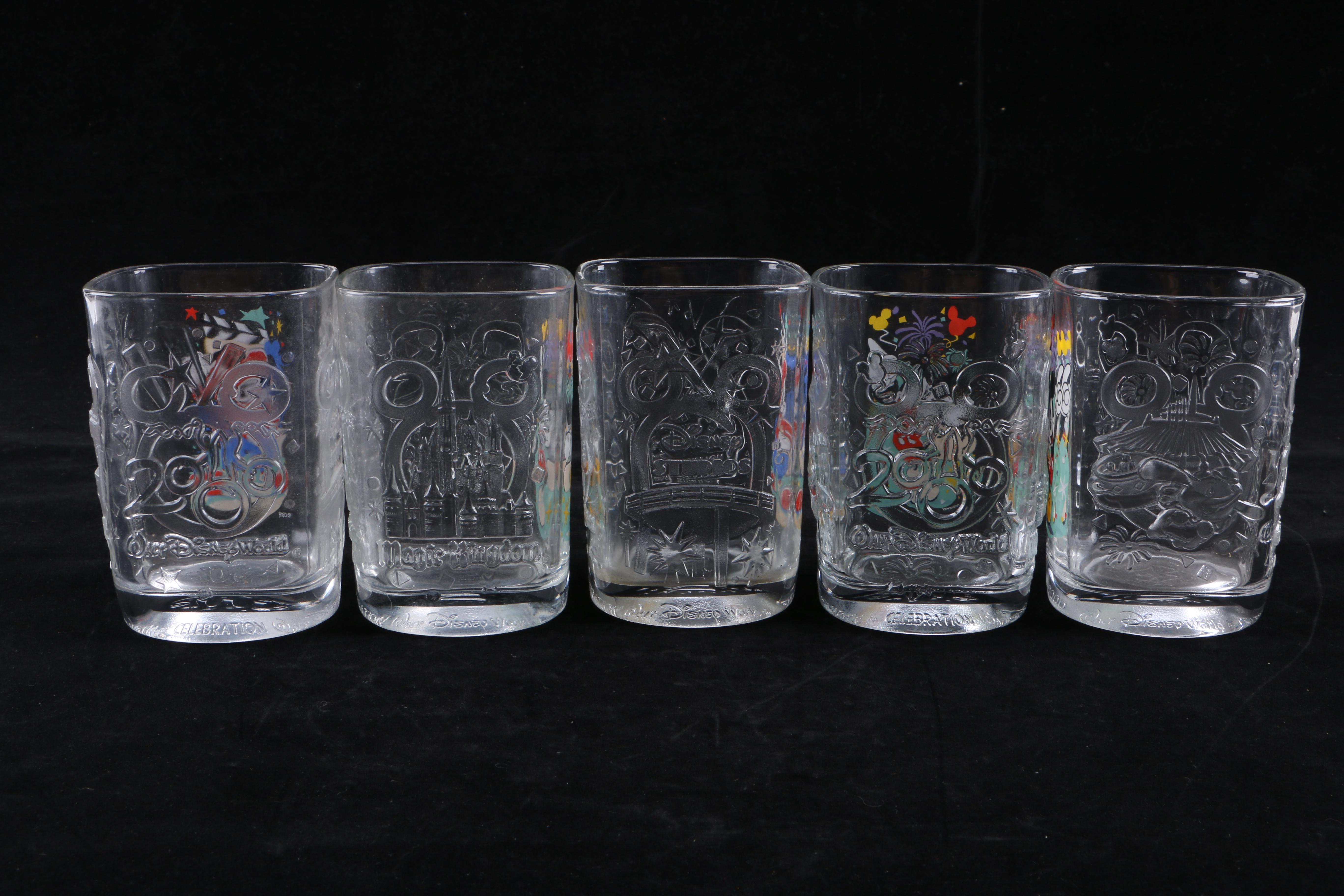 Disney Commemorative Collector Glasses