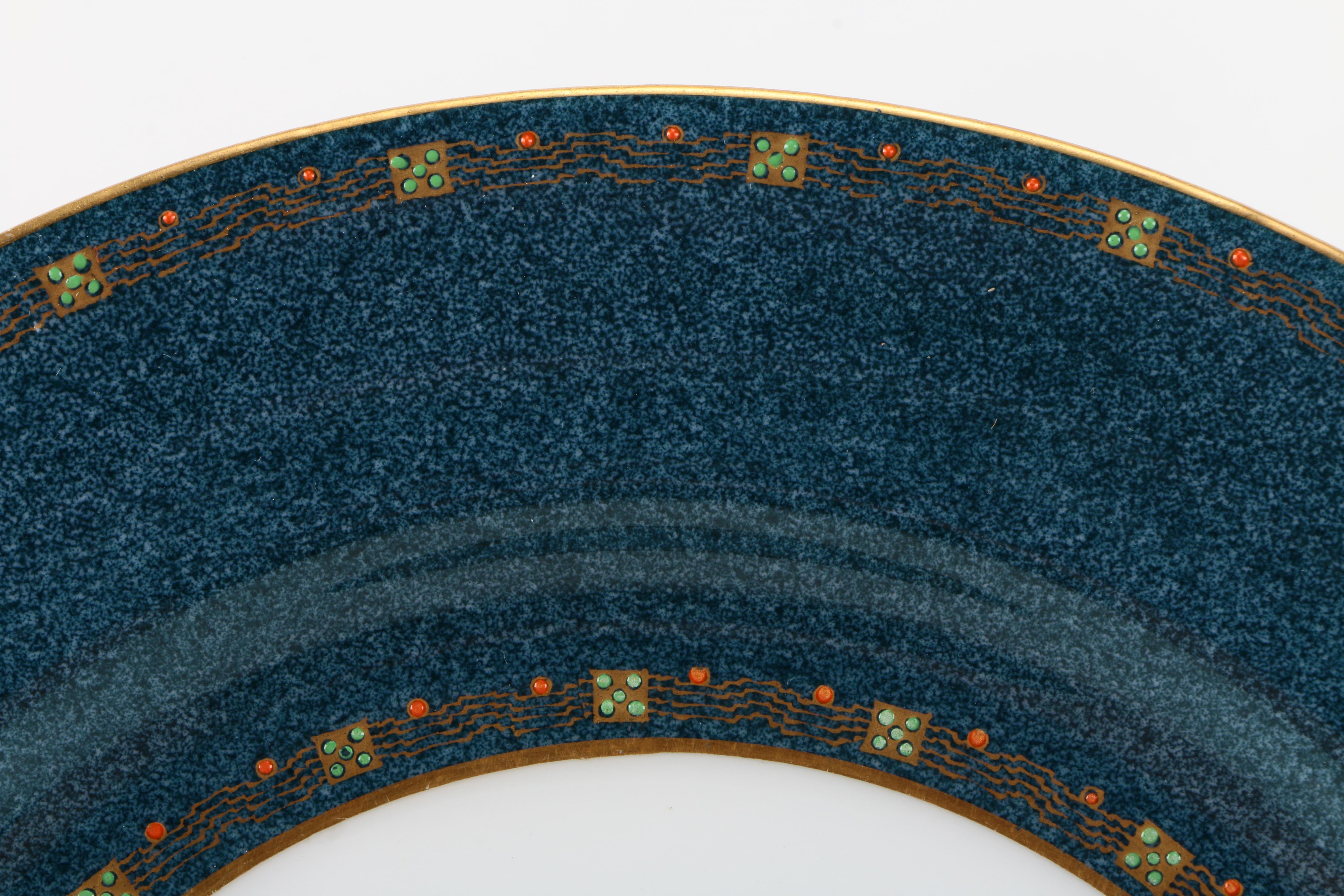 Tiffany & Co. Royal Worcester Porcelain Dinner Plates