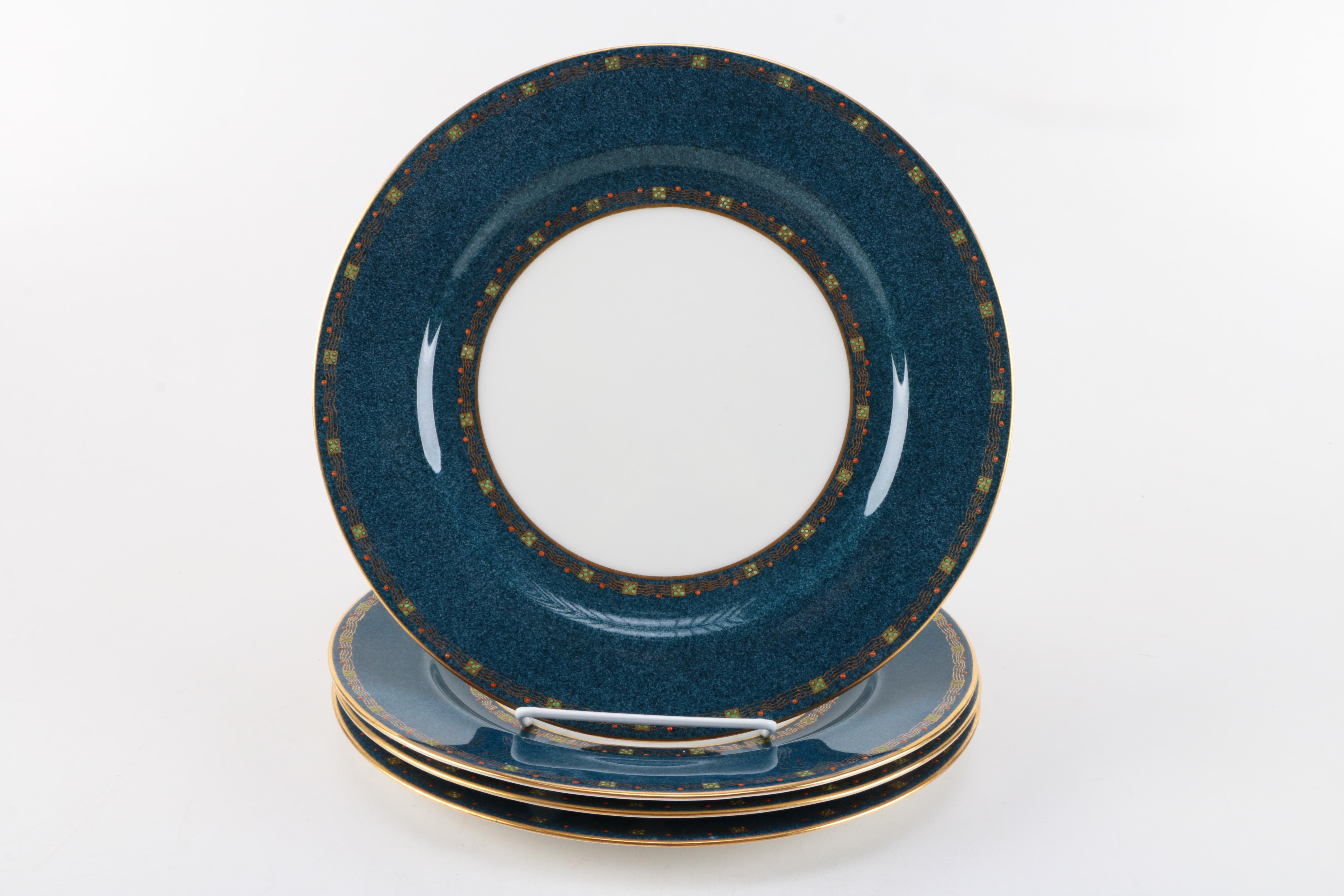 Tiffany & Co. Royal Worcester Porcelain Dinner Plates