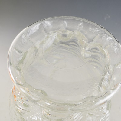 Vintage Libbey Glass Elephant-Shaped Peanut/Cookie Jar
