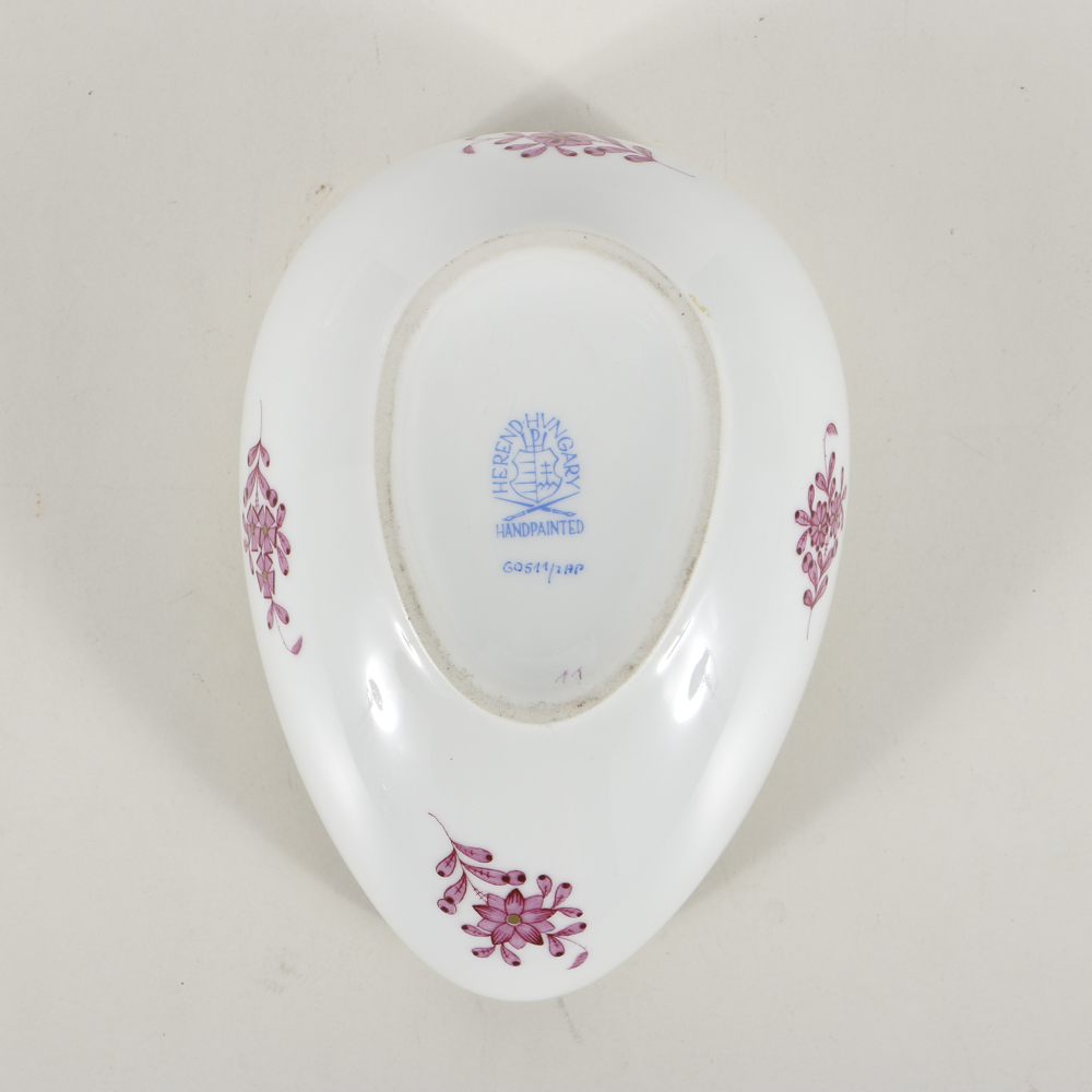 Herend "Chinese Bouquet Raspberry" Egg Box