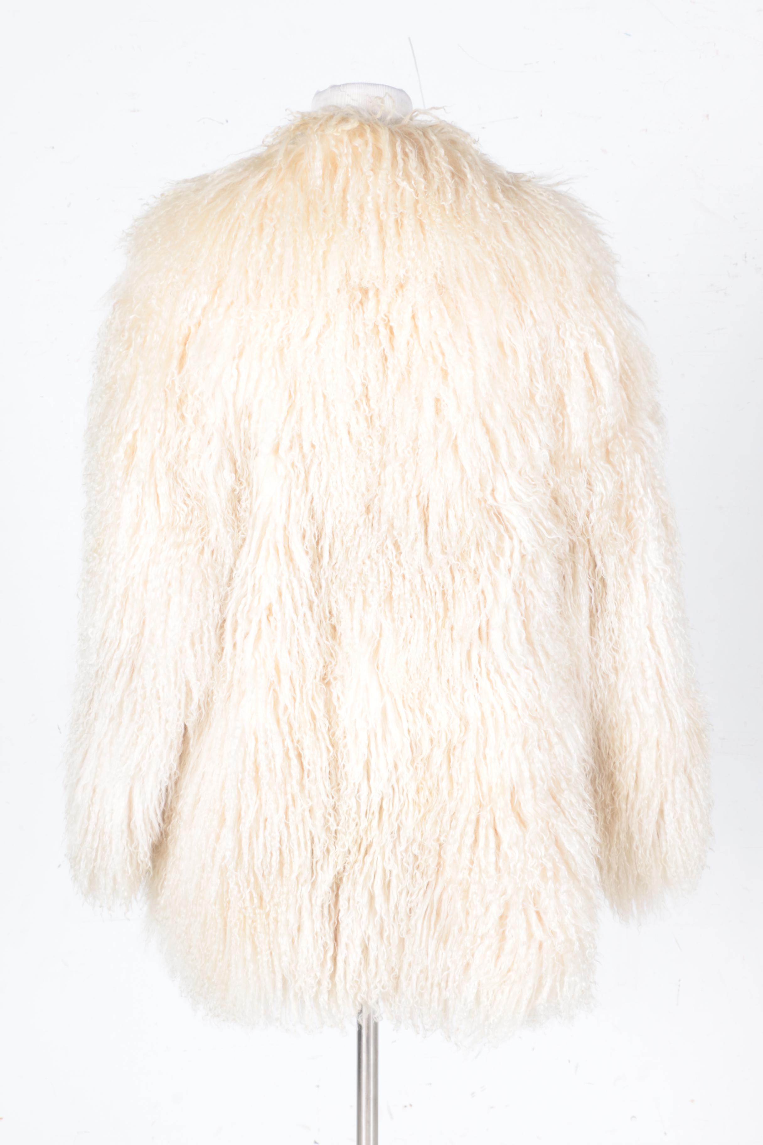 Mongolian Lamb Fur Coat