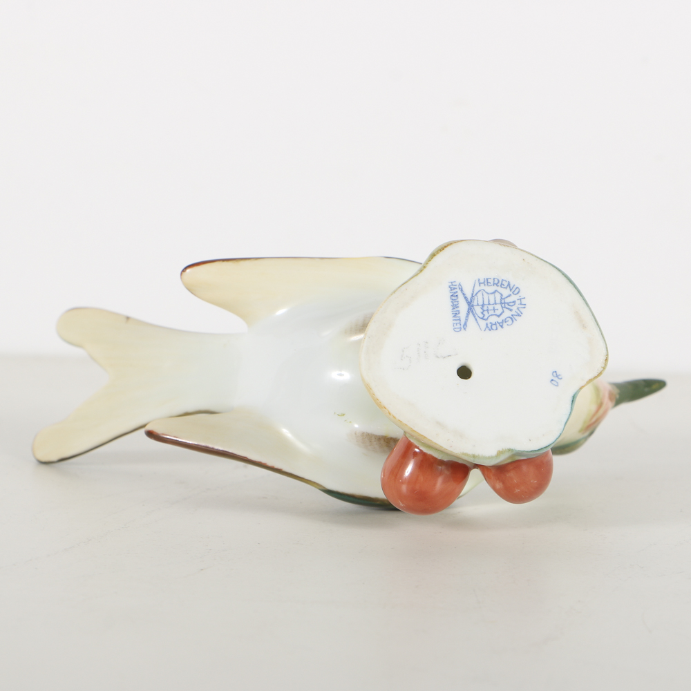 Herend Hummingbird  Porcelain Figurine