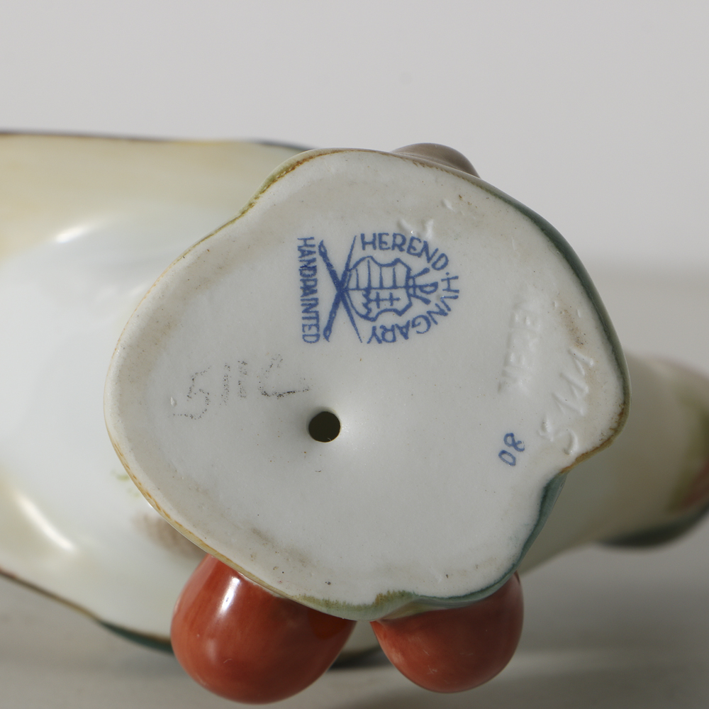 Herend Hummingbird  Porcelain Figurine