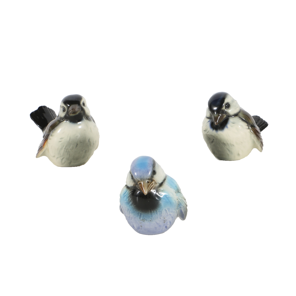 Three Goebel Porcelain Birds