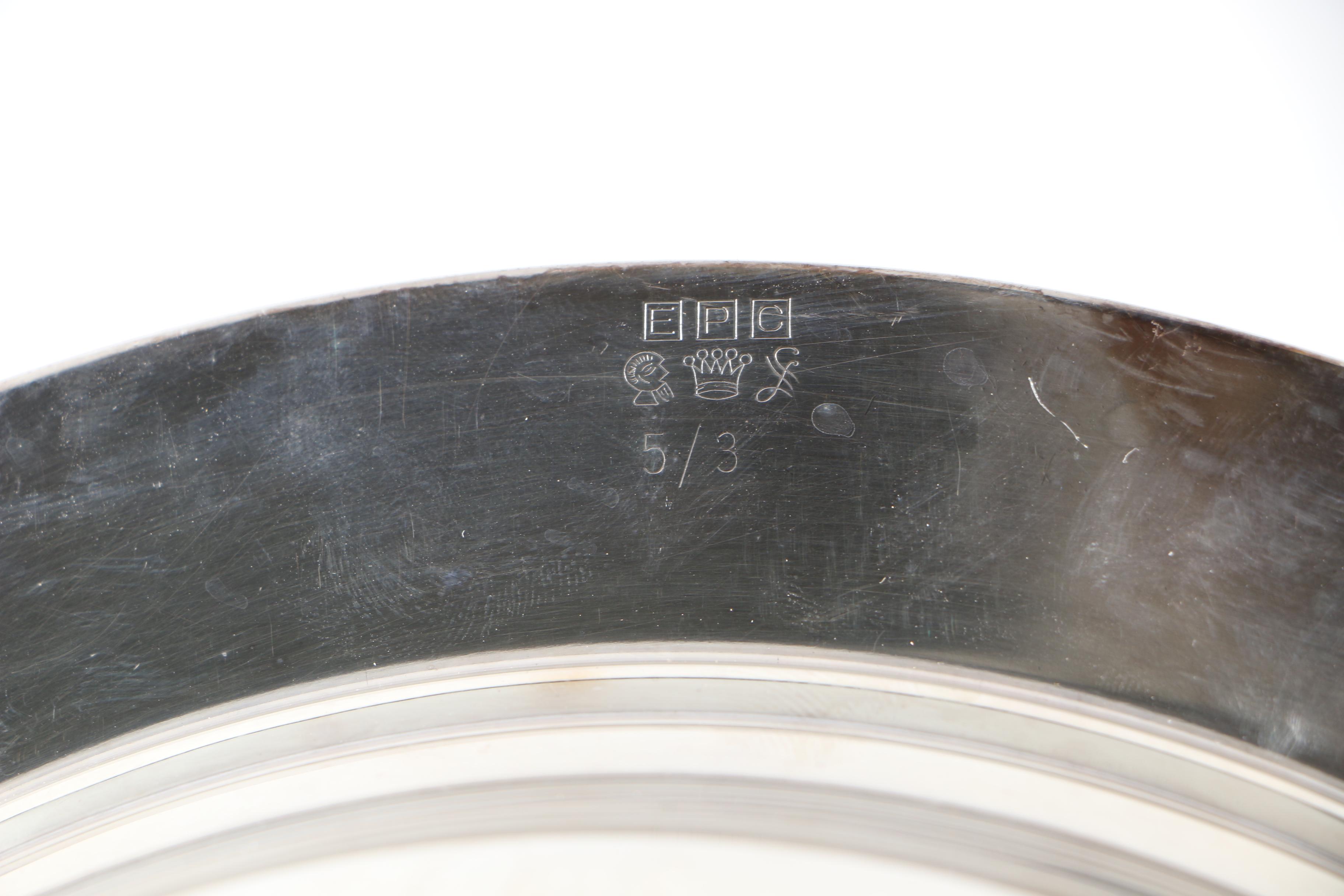 Sheffield Silver Co. Silver Plate Lidded and Segmented Serving Dish