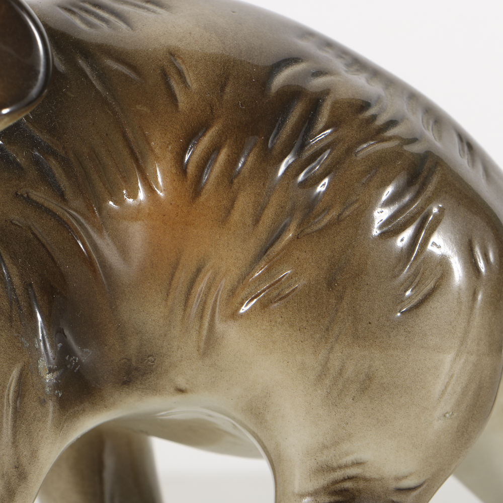 Pair of Royal Dux Elephants