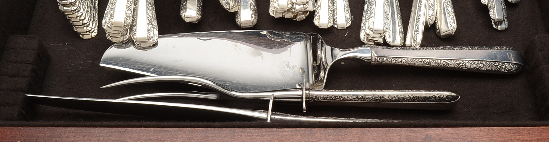 Towle Sterling Silver Flatware in the "Candlelight" Pattern