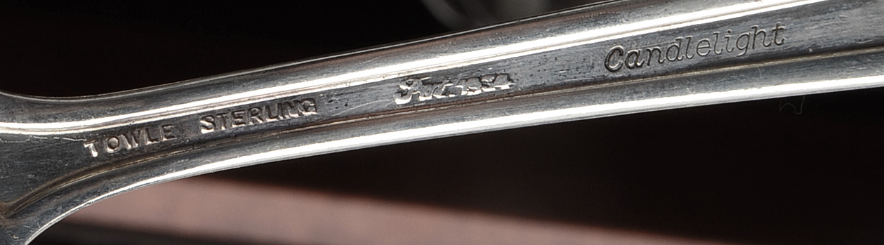 Towle Sterling Silver Flatware in the "Candlelight" Pattern