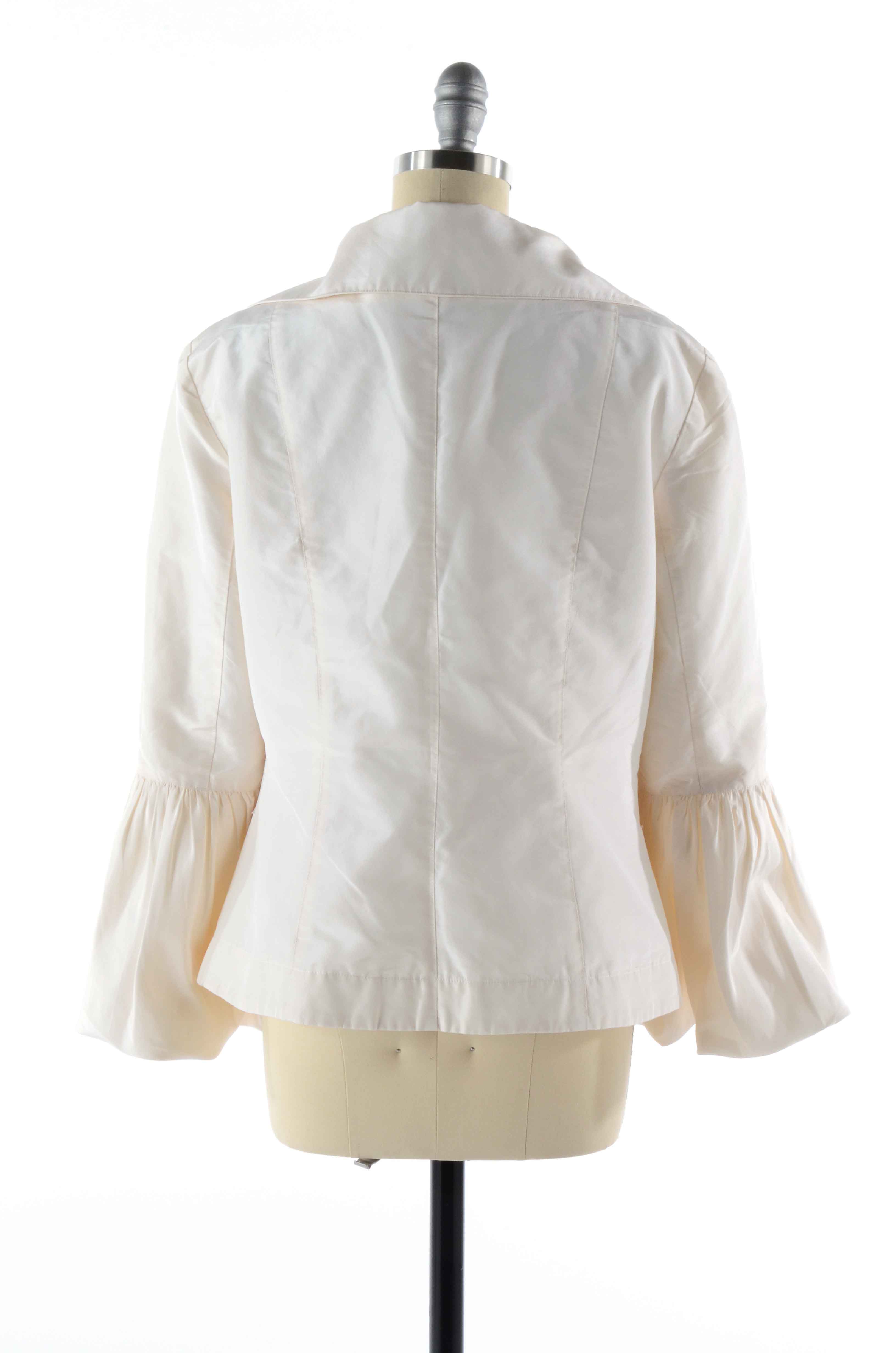 Rickie Freeman for Teri Jon Women's Silk Evening Jacket