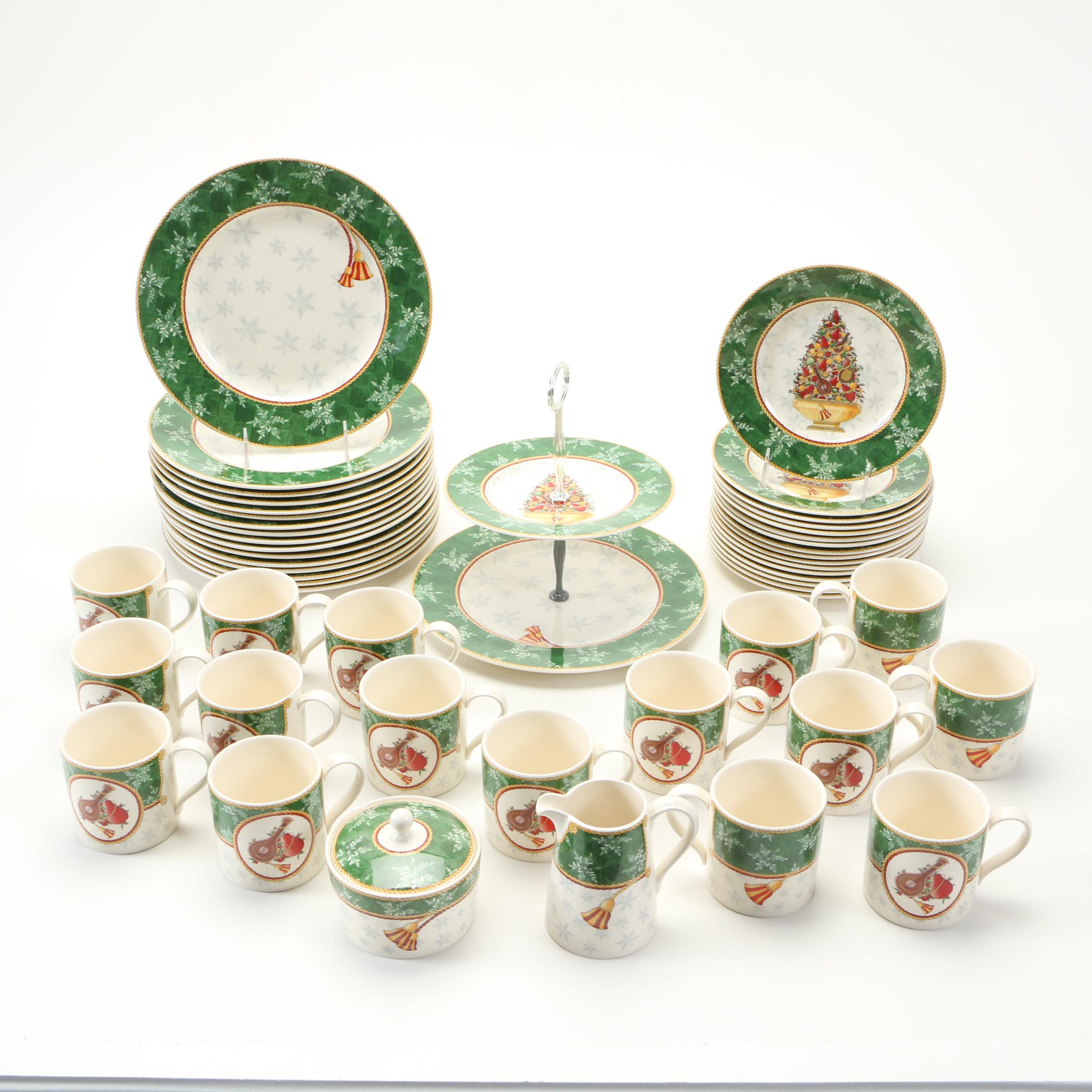 Wedgwood "Winter Festival" Earthenware Dish Set