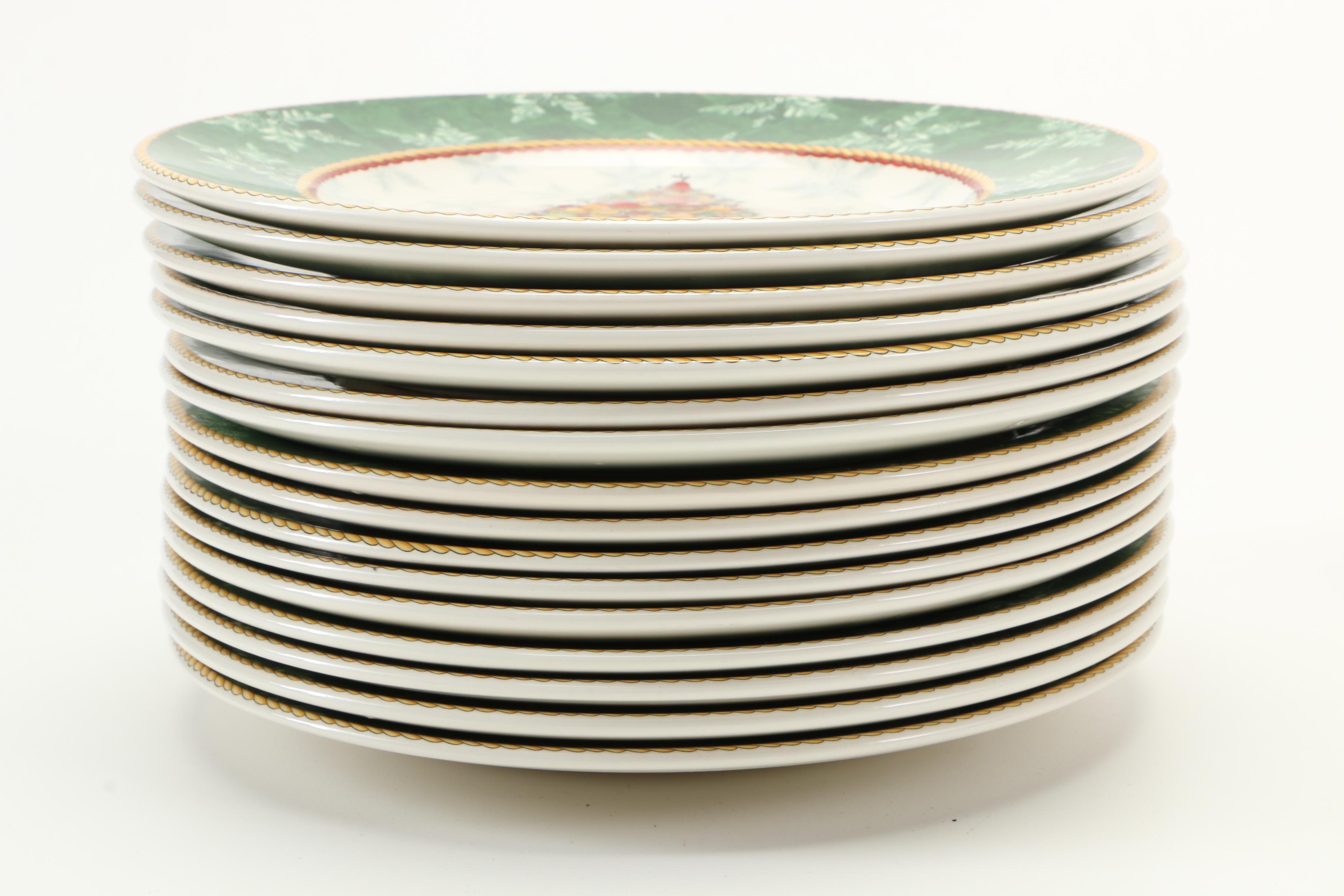 Wedgwood "Winter Festival" Earthenware Dish Set