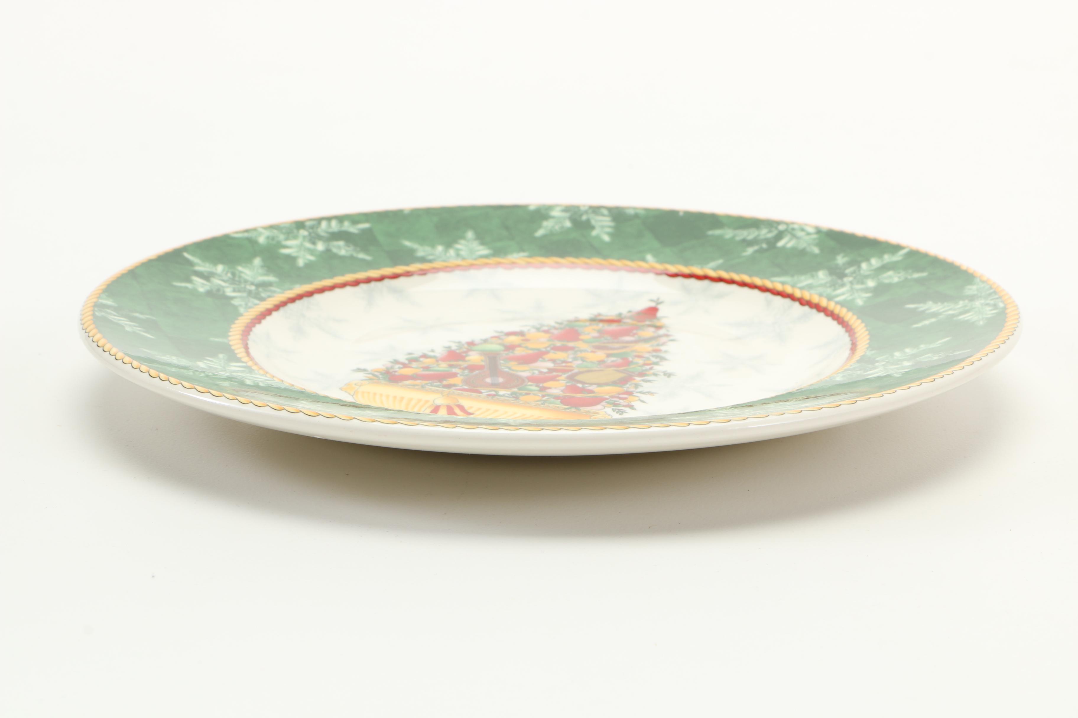 Wedgwood "Winter Festival" Earthenware Dish Set