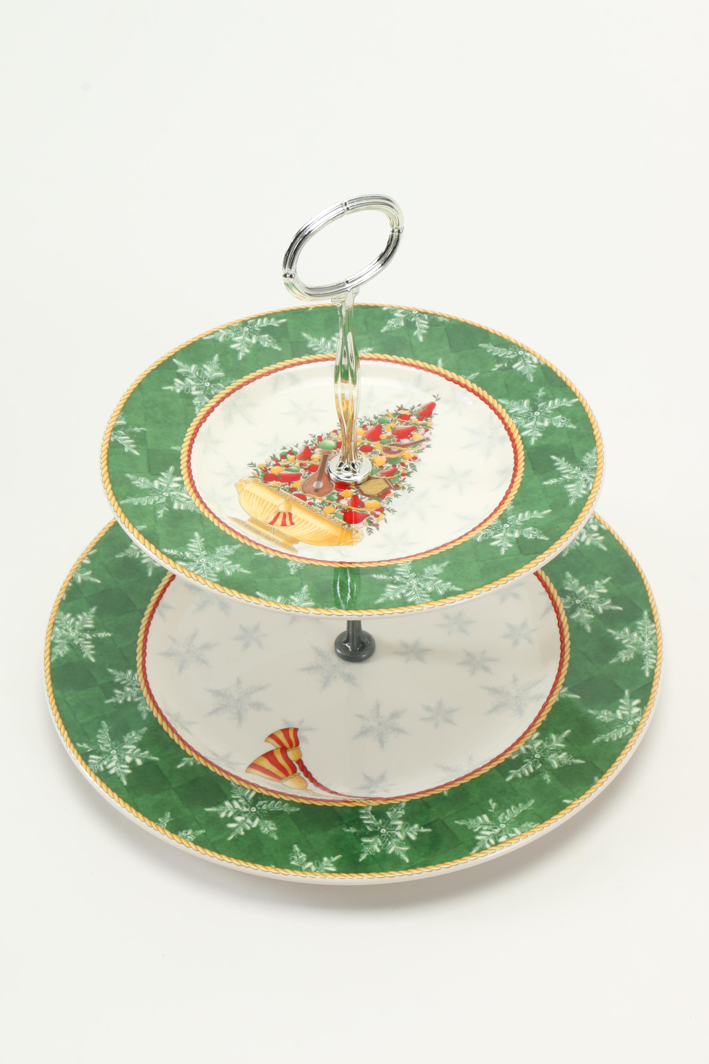 Wedgwood "Winter Festival" Earthenware Dish Set