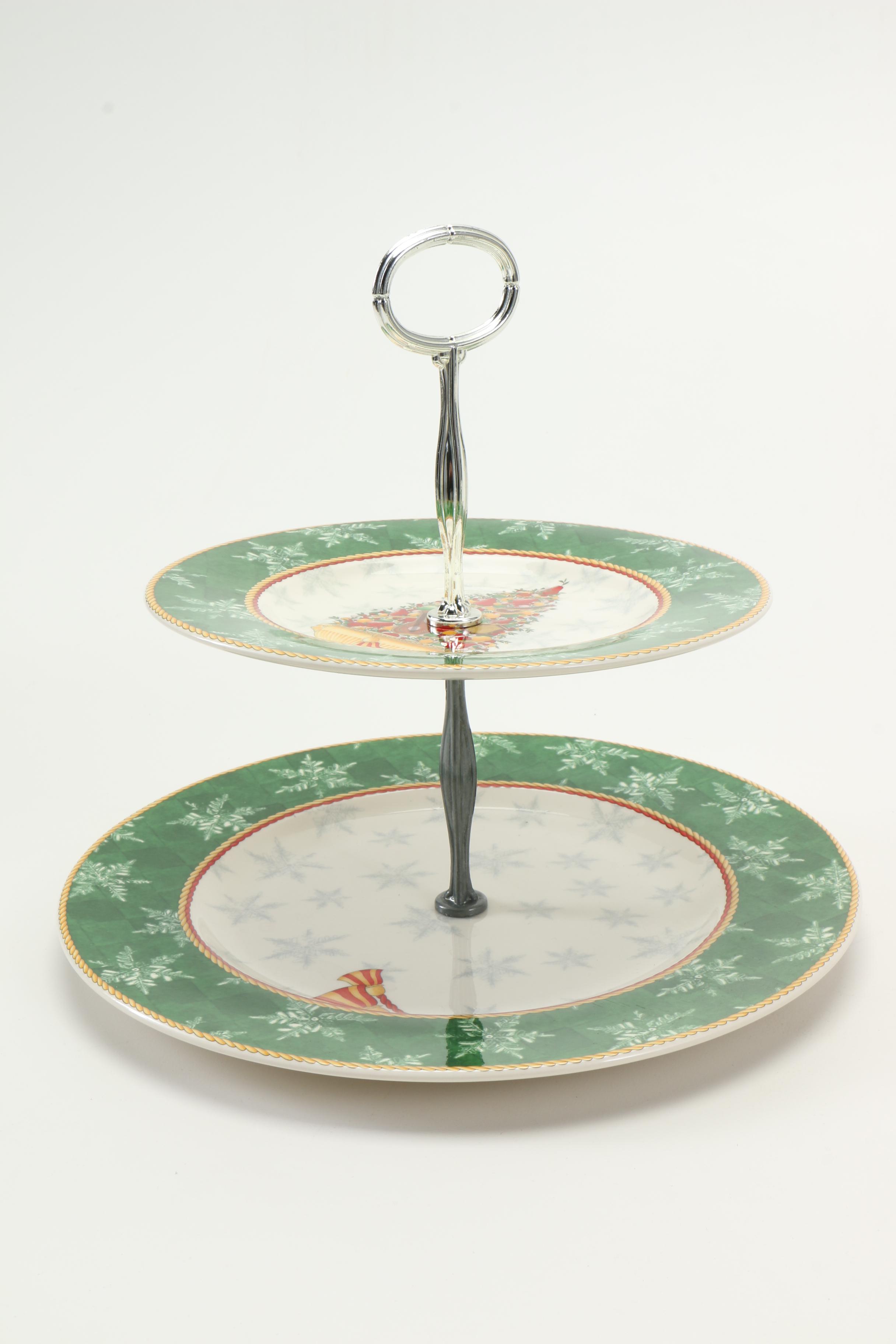 Wedgwood "Winter Festival" Earthenware Dish Set