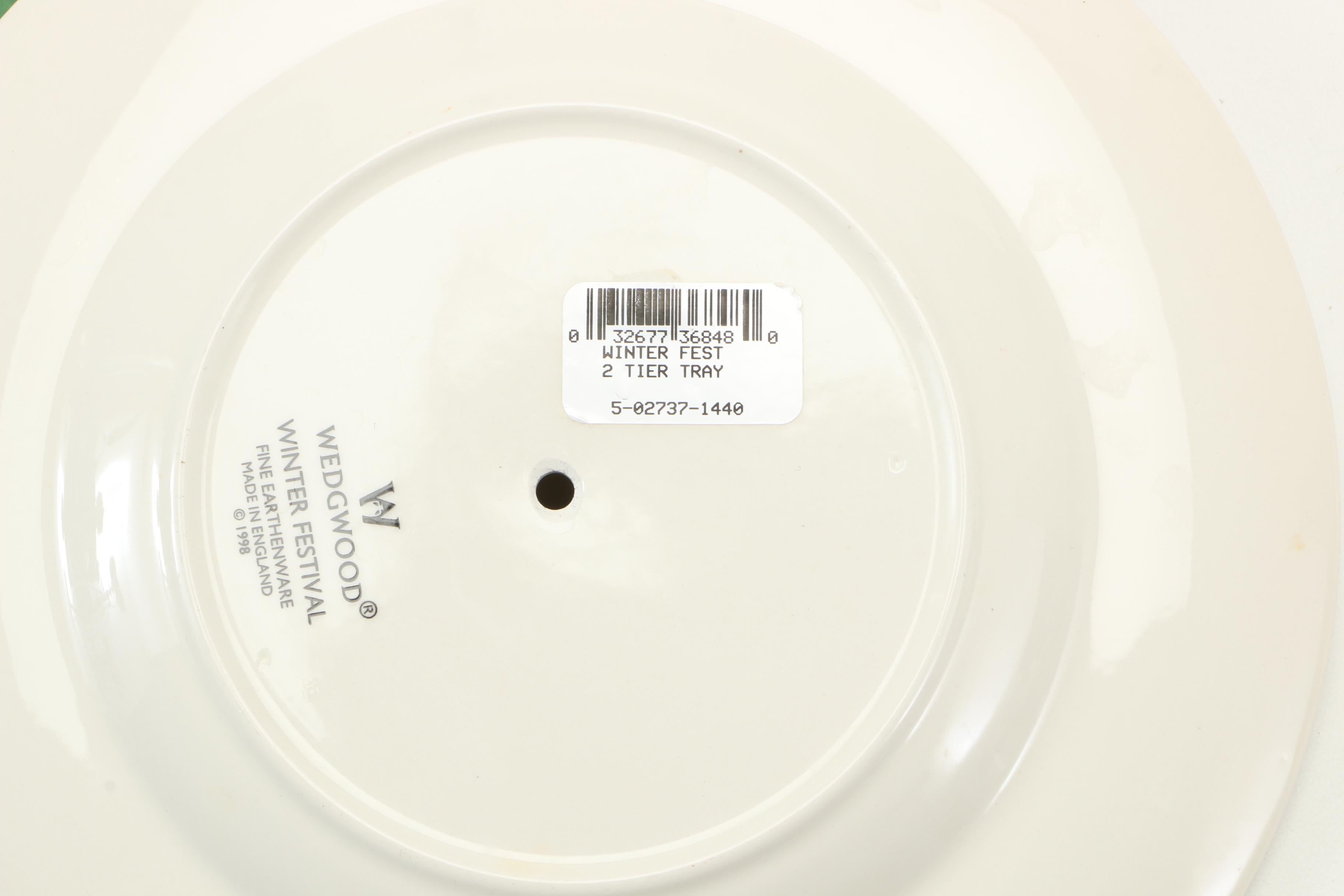 Wedgwood "Winter Festival" Earthenware Dish Set