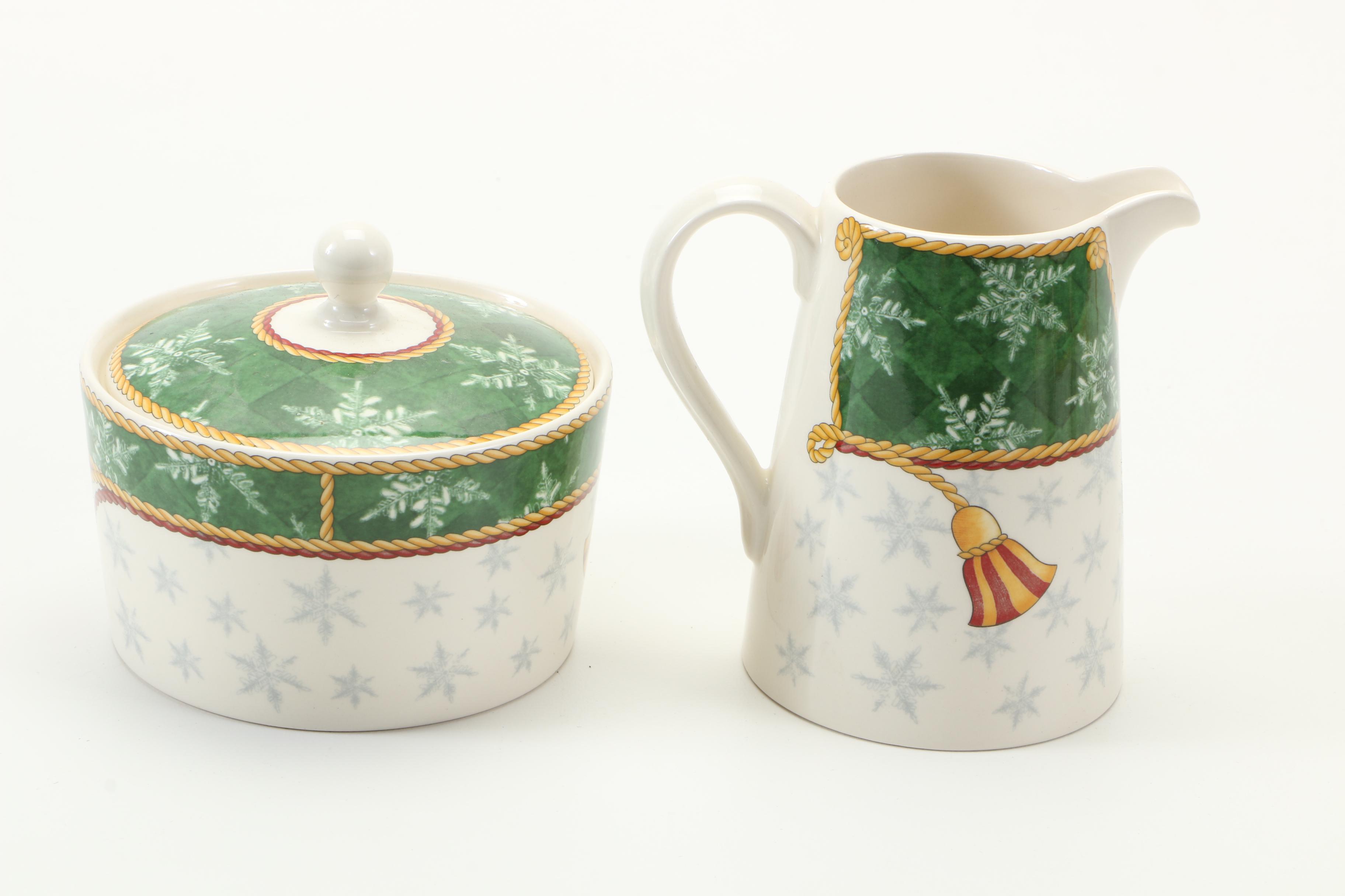 Wedgwood "Winter Festival" Earthenware Dish Set