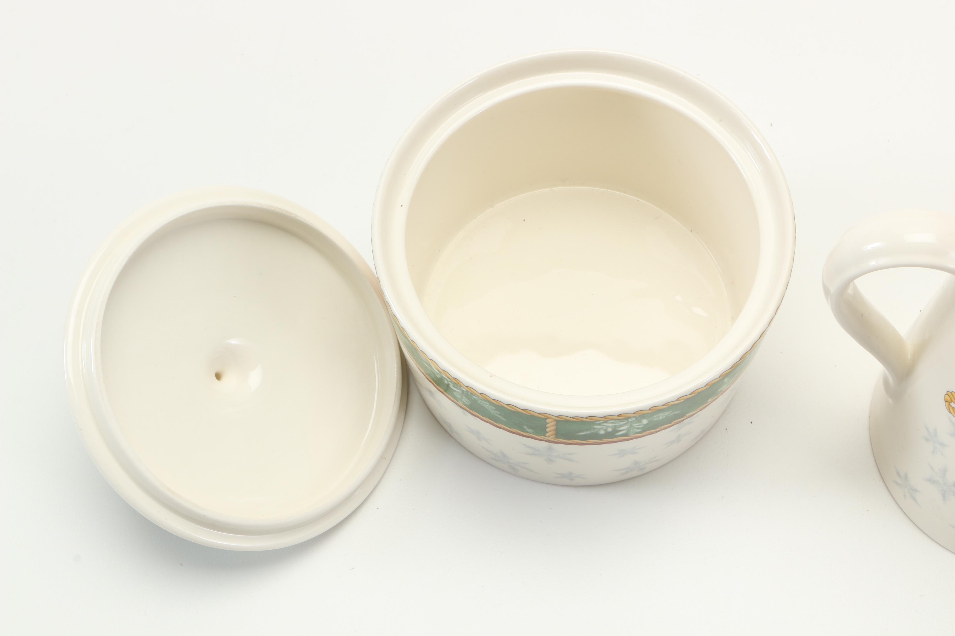 Wedgwood "Winter Festival" Earthenware Dish Set