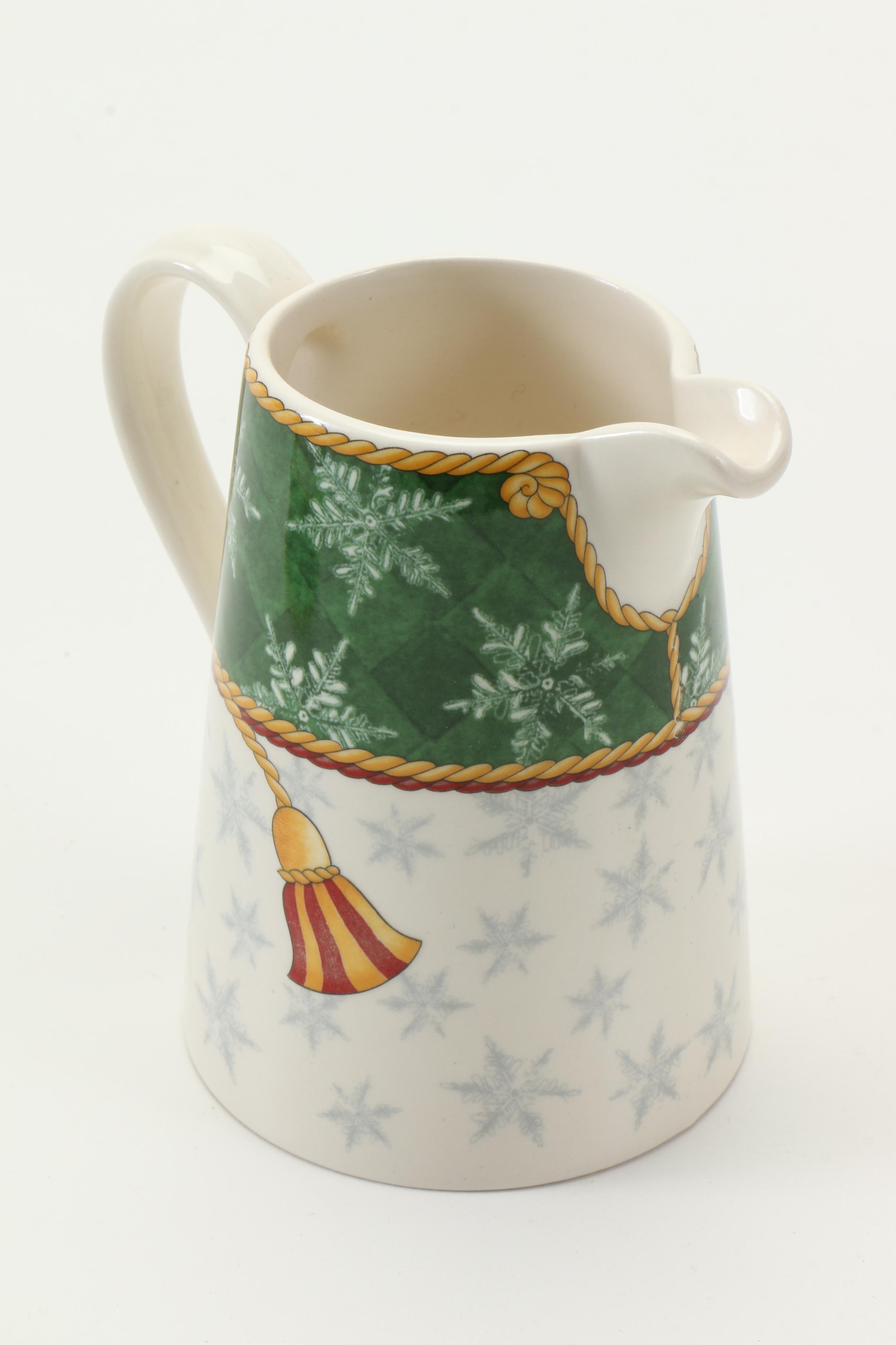 Wedgwood "Winter Festival" Earthenware Dish Set