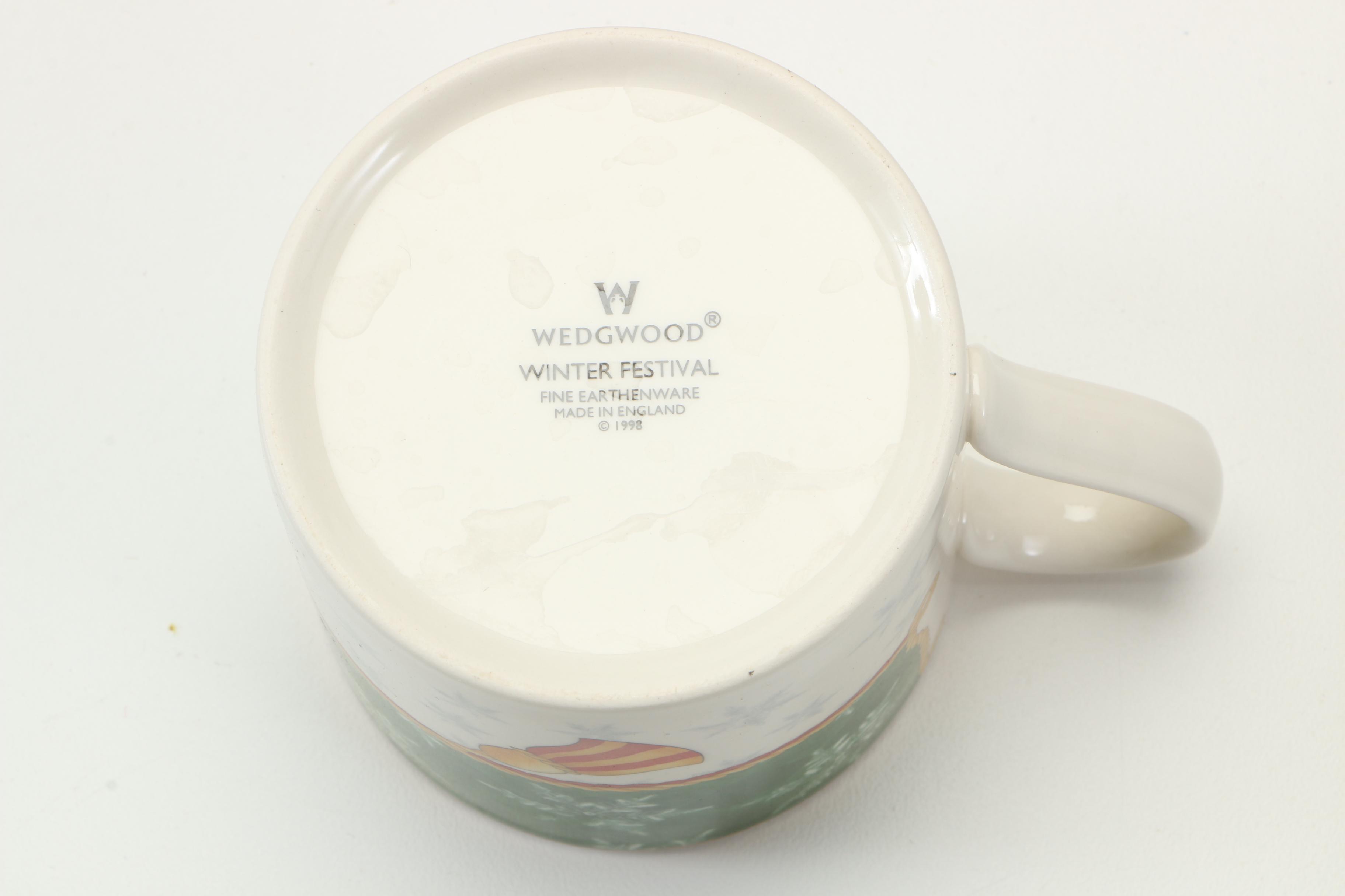 Wedgwood "Winter Festival" Earthenware Dish Set