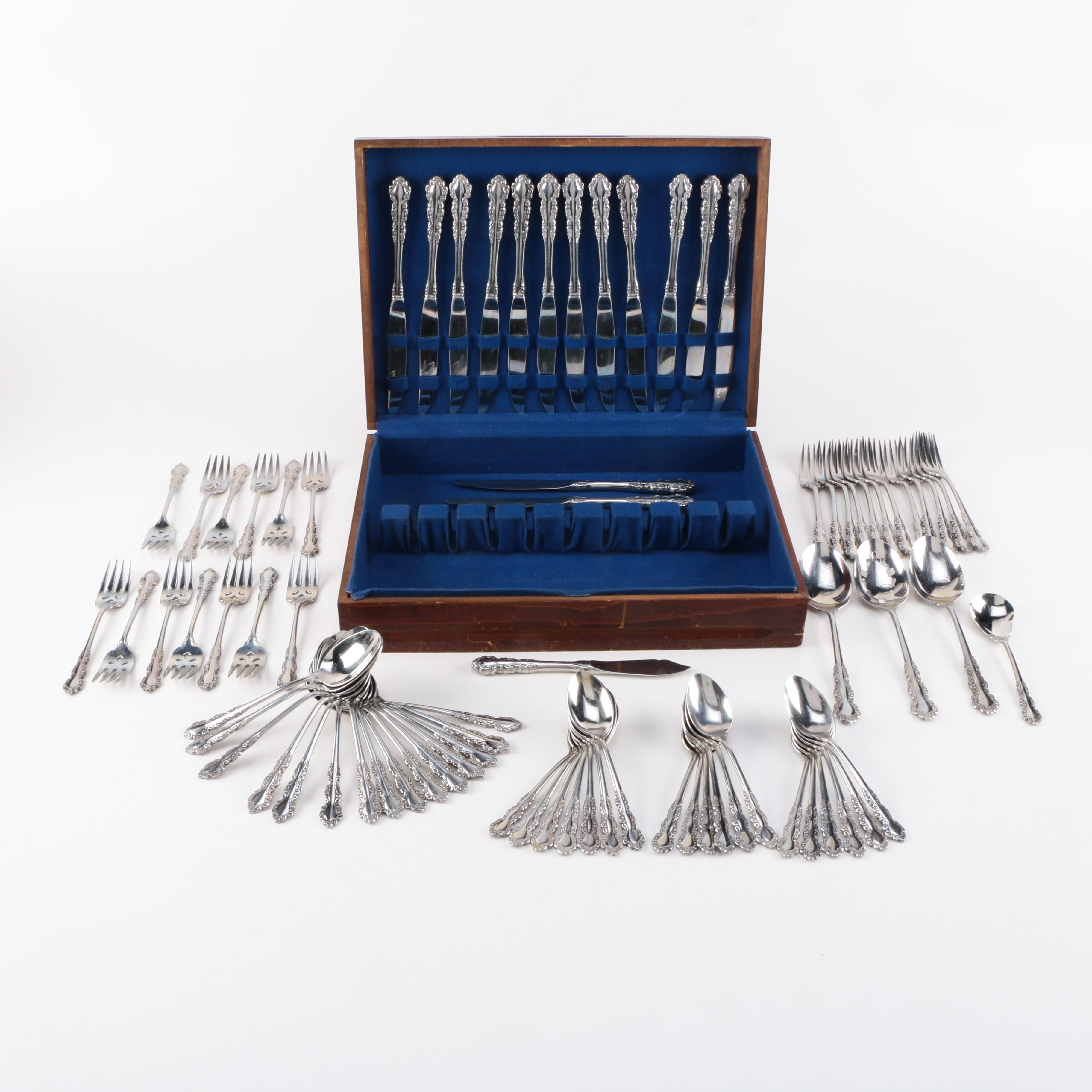 Oneida "Shelley" Stainless Steel Flatware Set